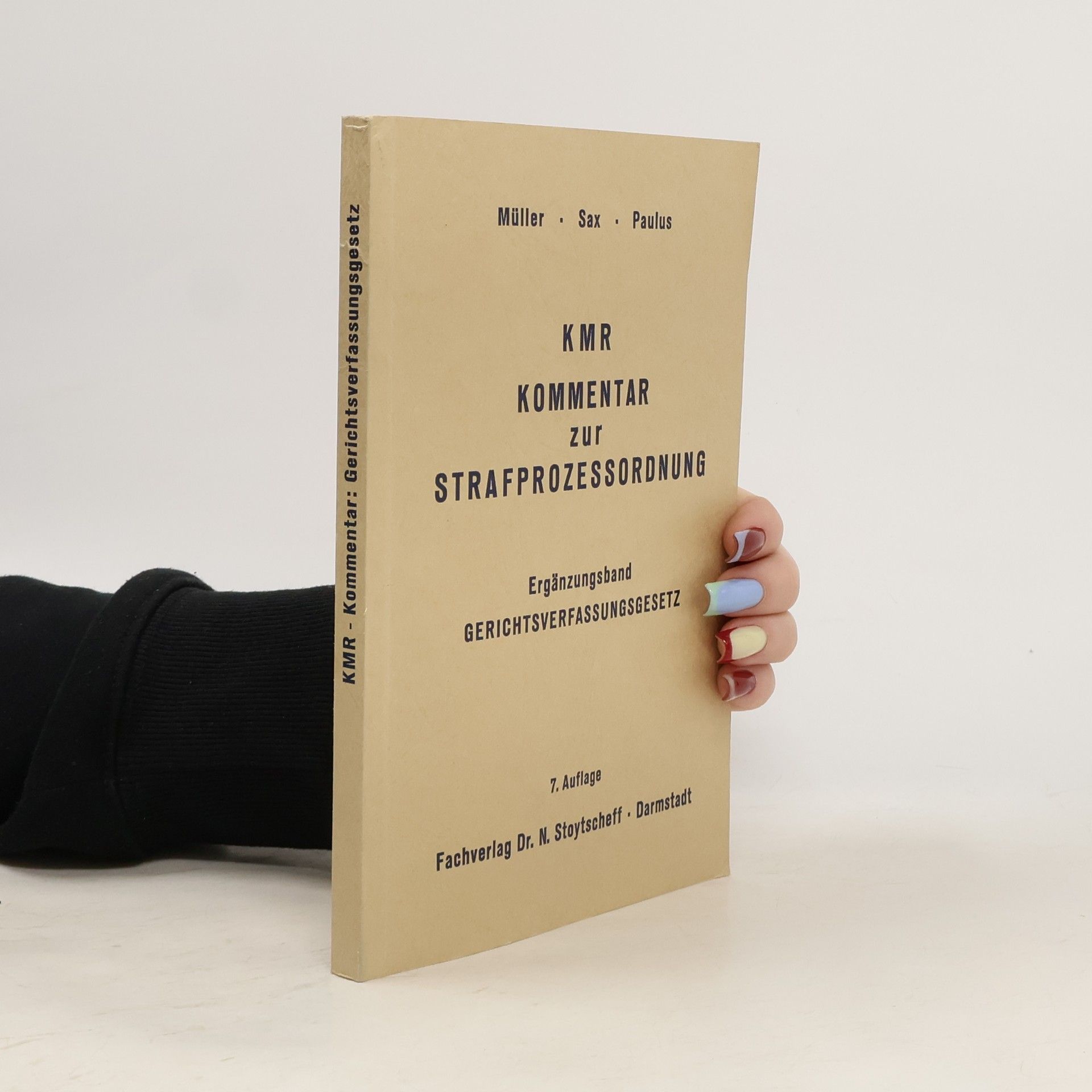AA.VV. KMR, Kommentar zur Strafprozessordnung