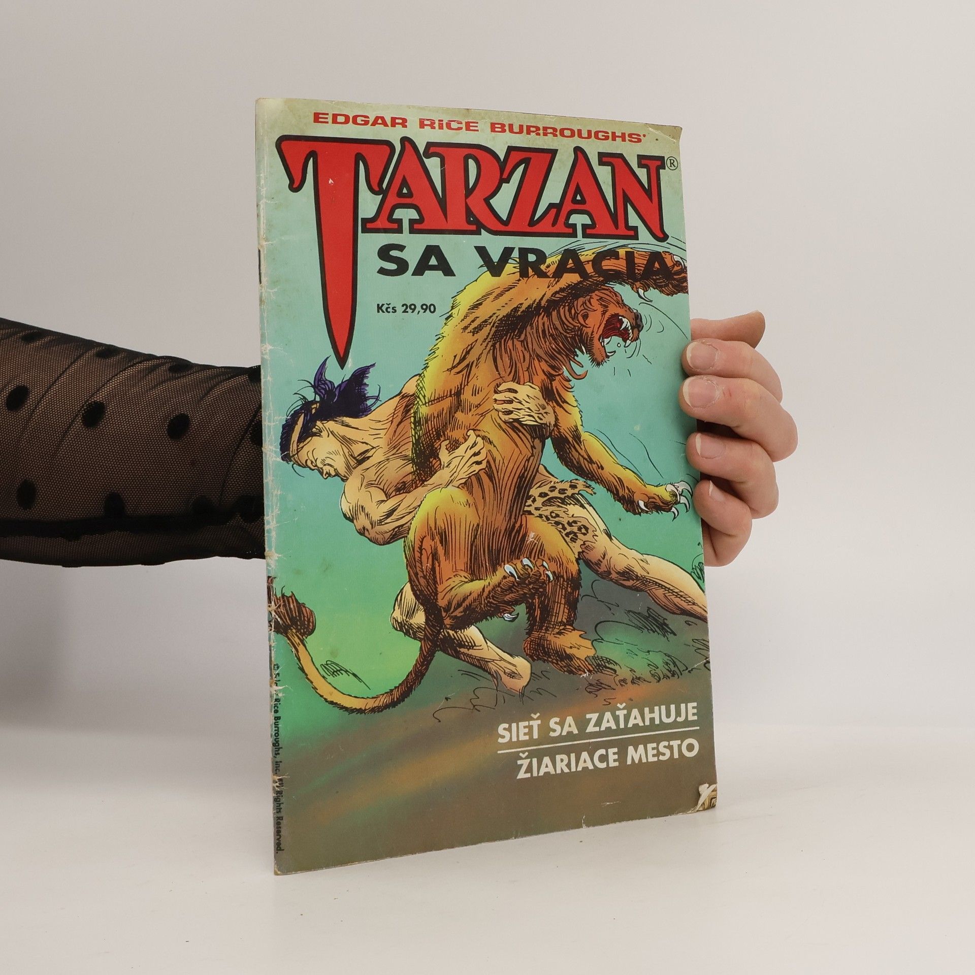 Edgar Rice Burroughs Tarzan sa vracia