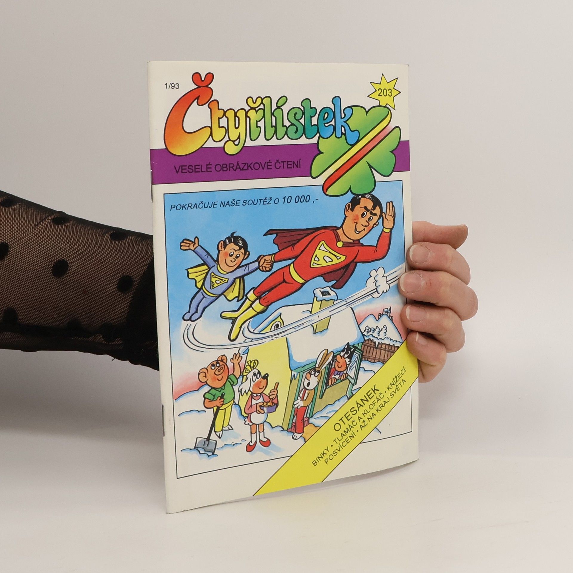 Kolektiv autorů Čtyřlístek 203. 1/1993. Otesánek