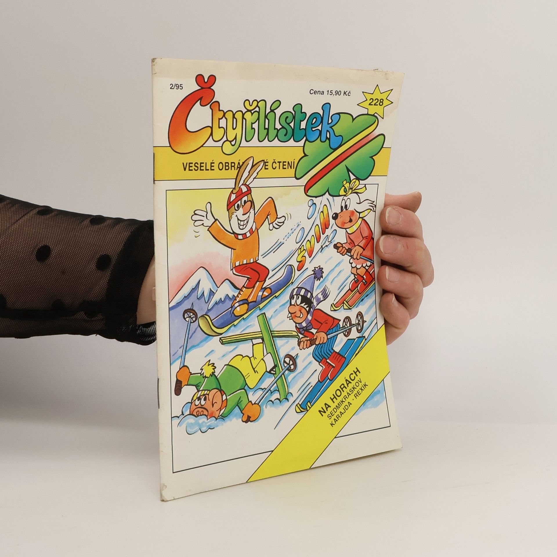 Kolektiv autorů Čtyřlístek 228, 2/1995. Na horách