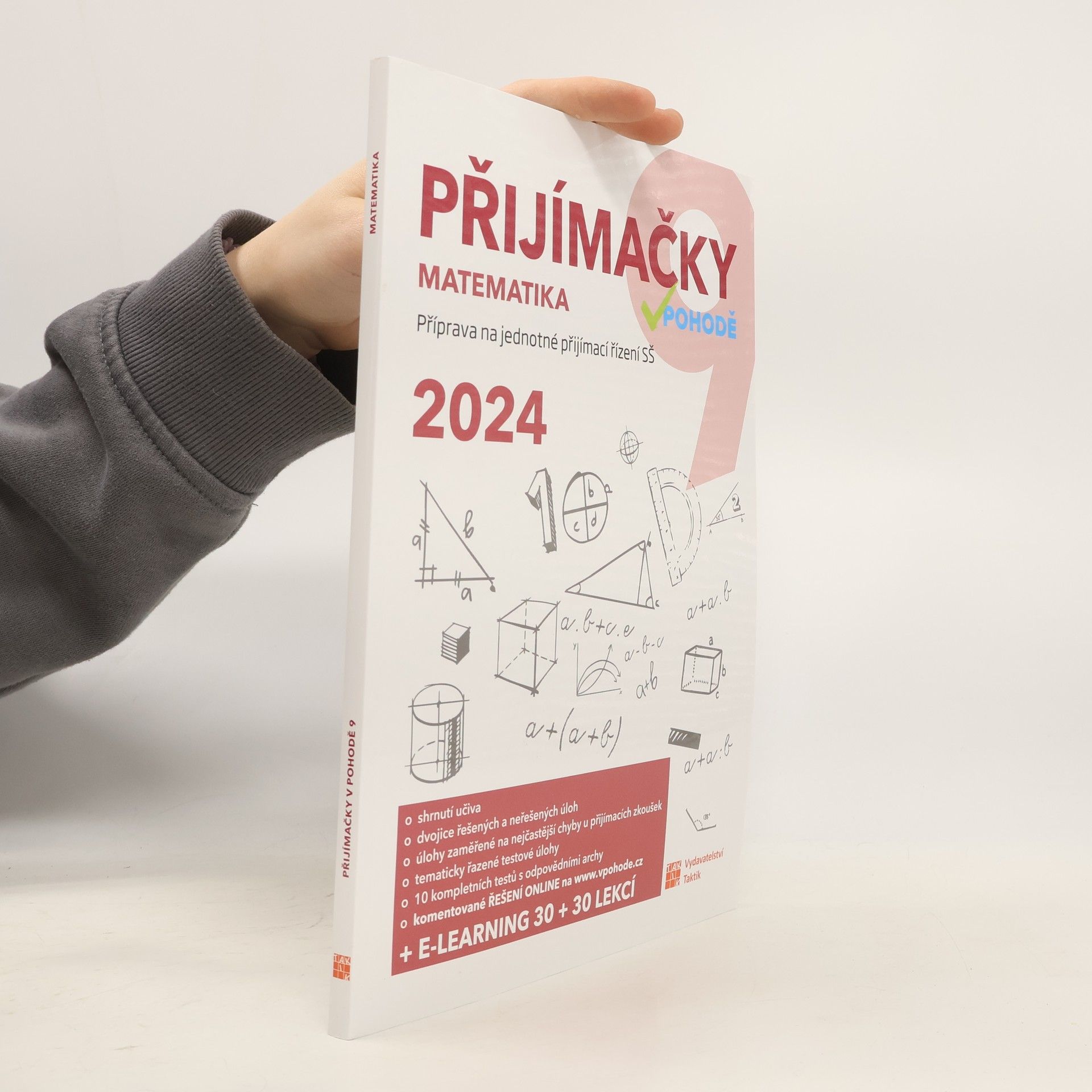 Robert Weinlich Přijímačky v pohodě : příprava na jednotné přijímací řízení SŠ 2024. Matematika