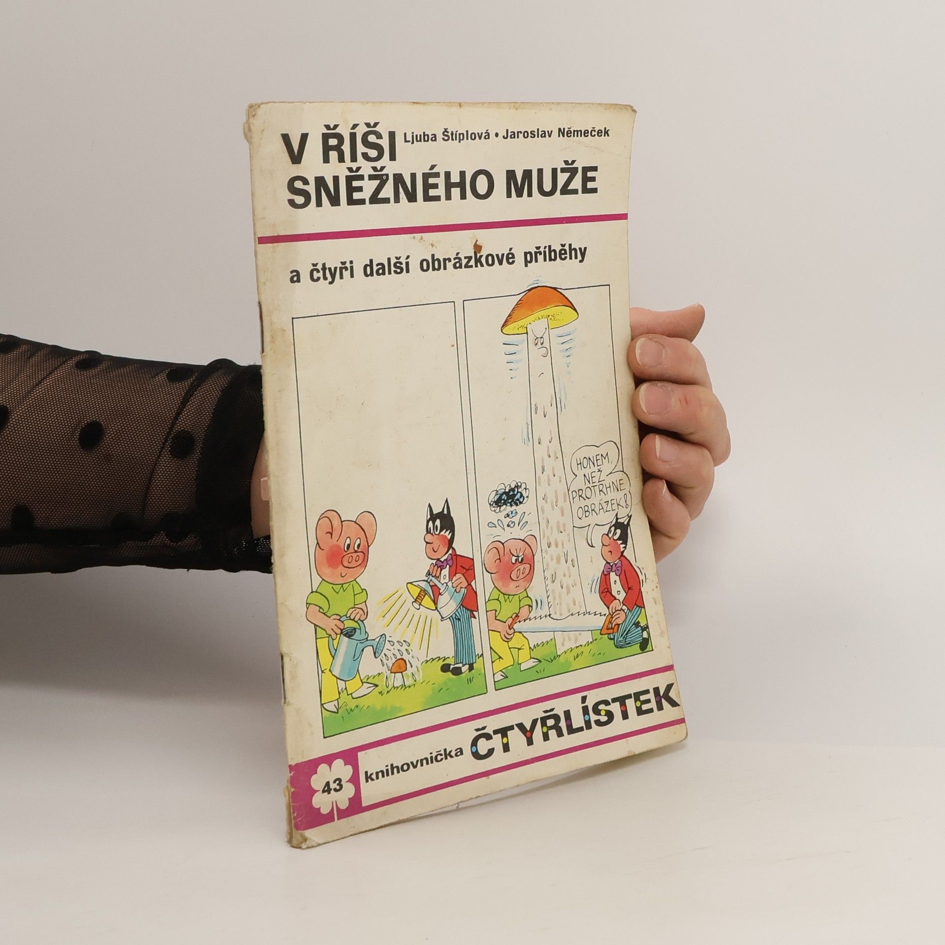 Ljuba Štíplová Čtyřlístek 43. V říši sněžného muže