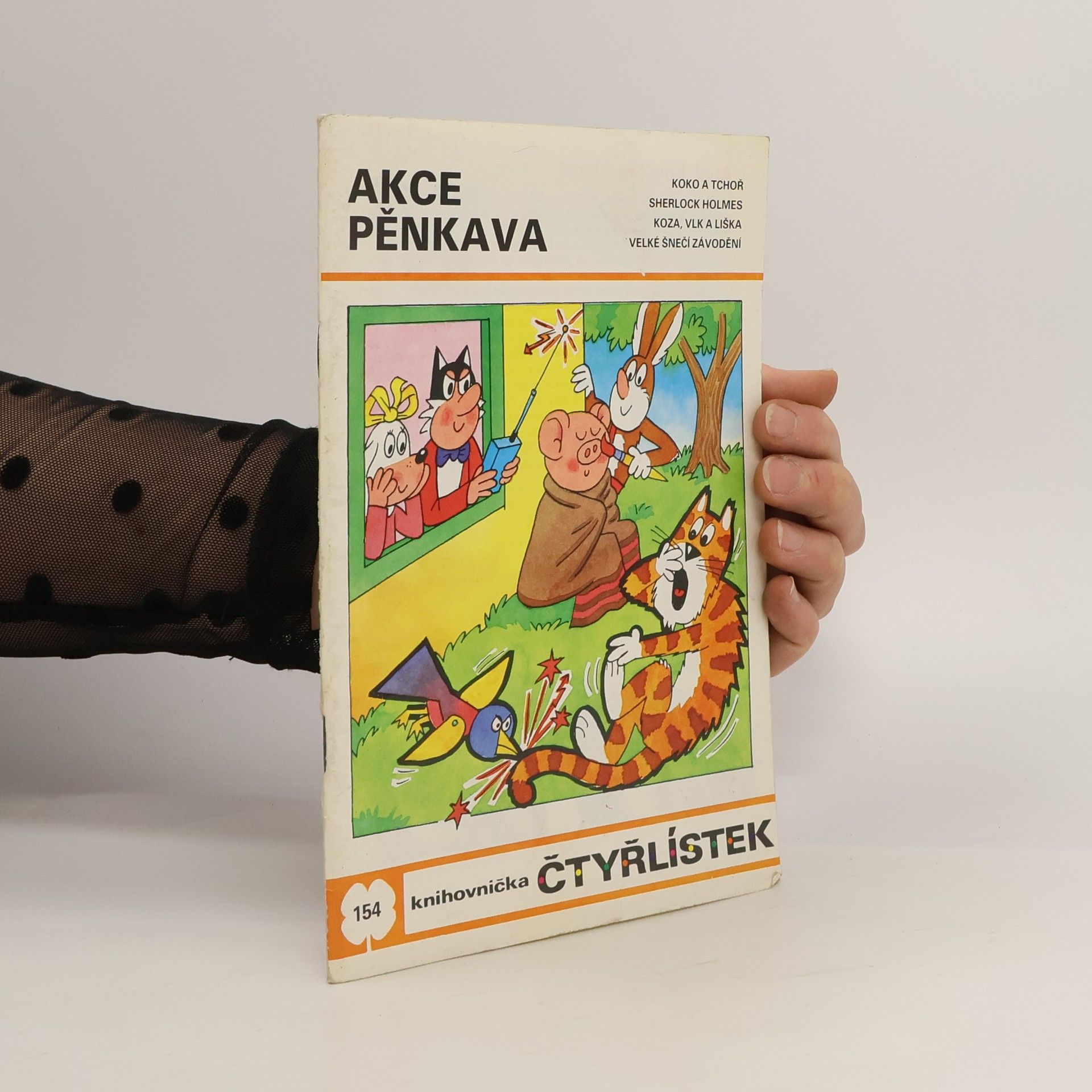 Kolektiv autorů Čtyřlístek 154. Akce pěnkava