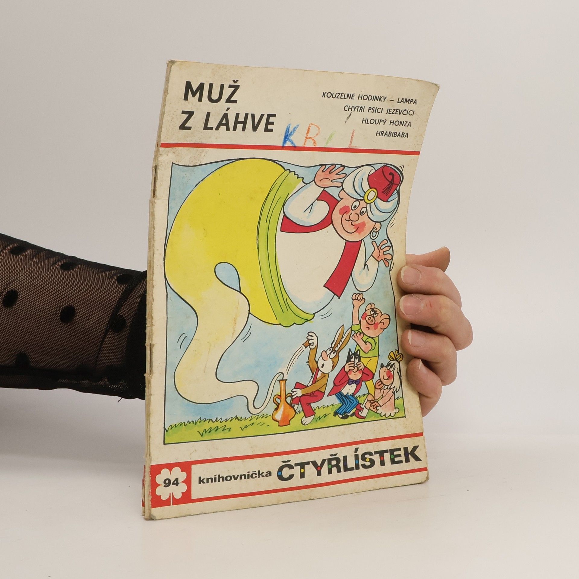 Auteurscollectief Čtyřlístek 94. Muž z láhve