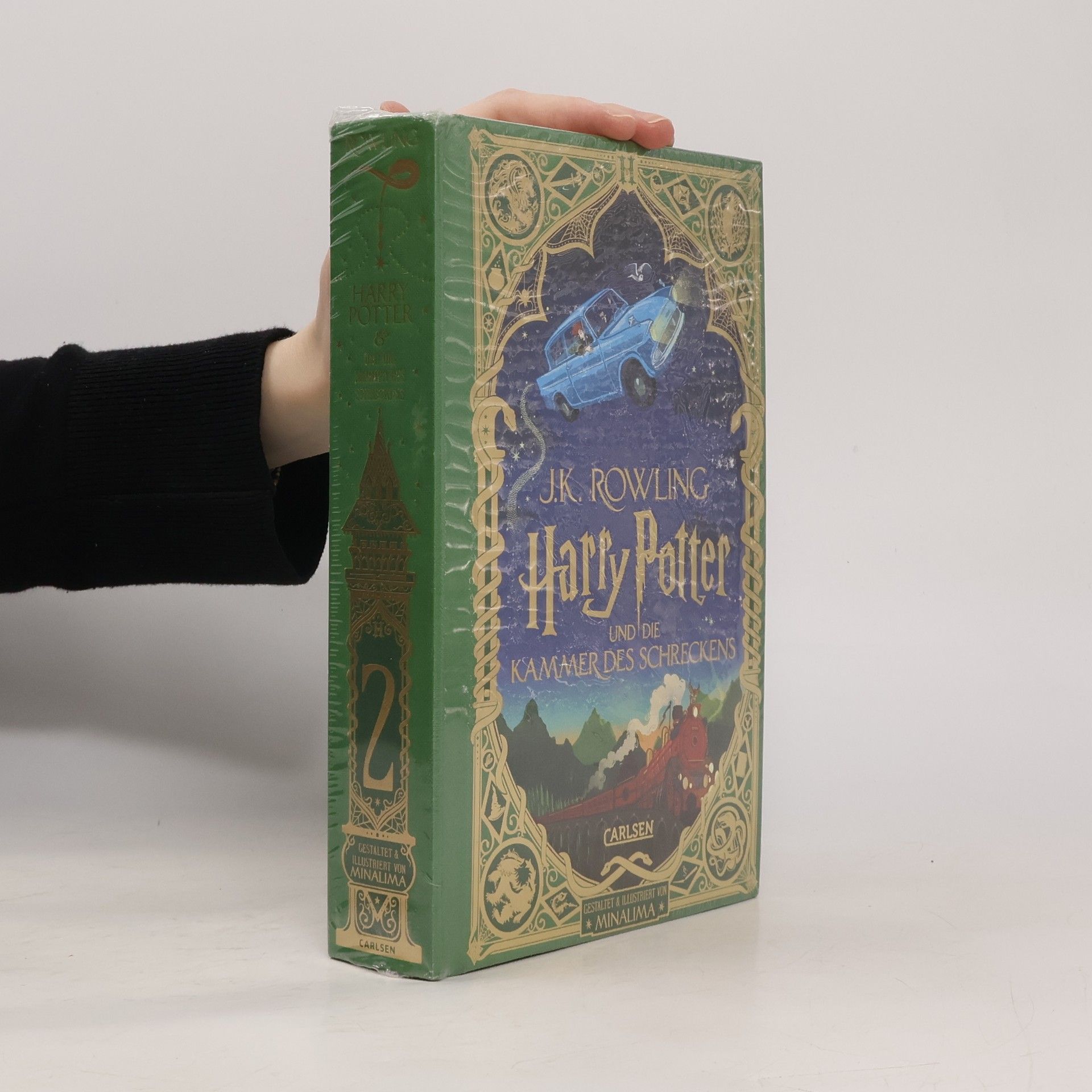 J. K. Rowling Harry Potter und die Kammer des Schreckens: MinaLima-Ausgabe (Harry Potter 2)