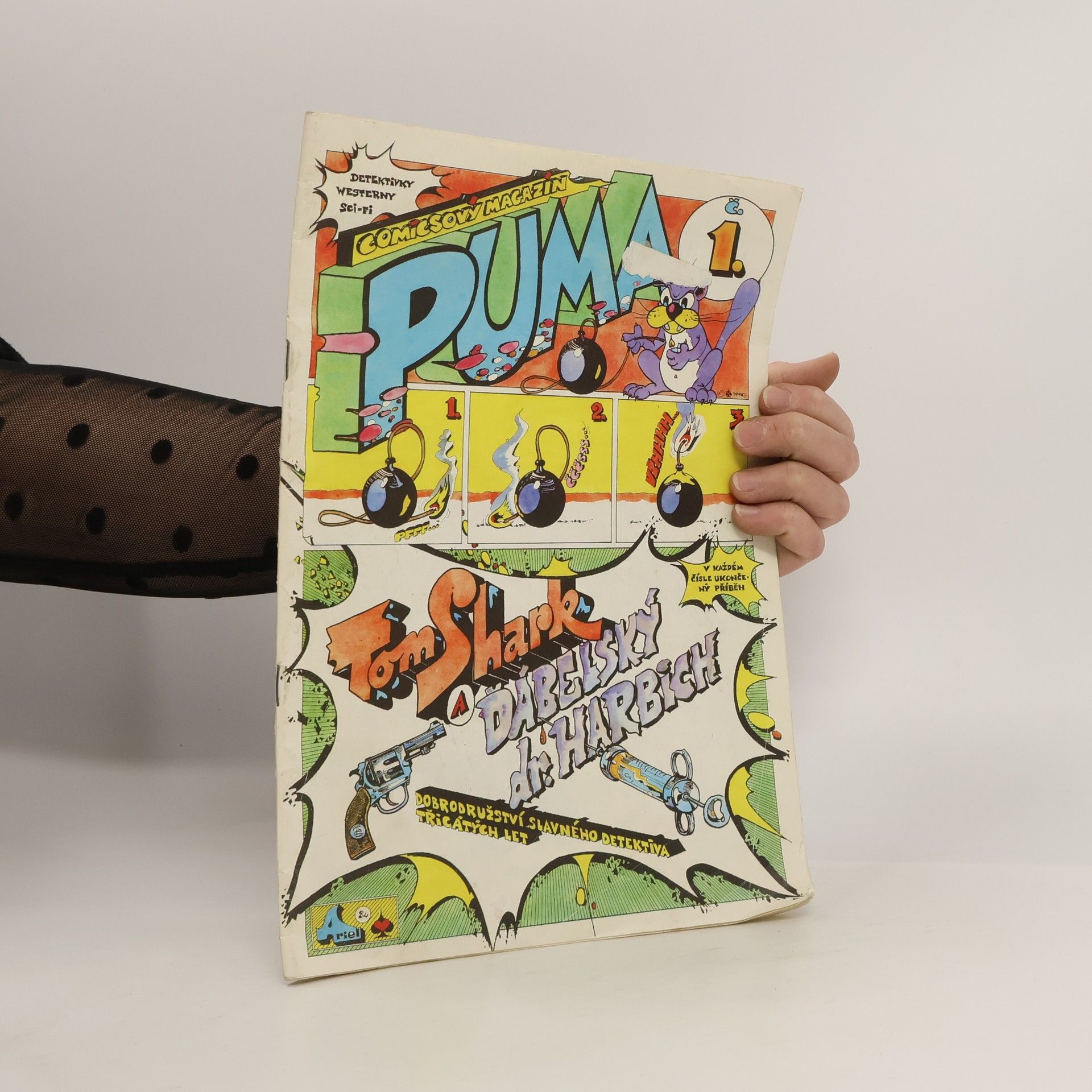 Puma #1: Tom Shark a ďábelský dr. Harbich