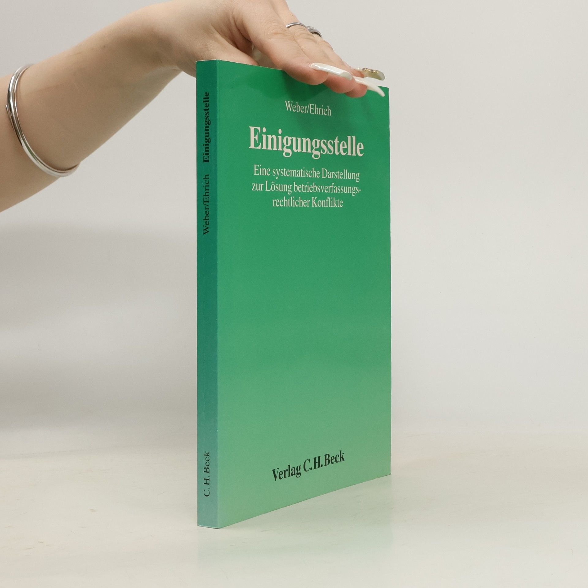 Ulrich Weber Einigungsstelle