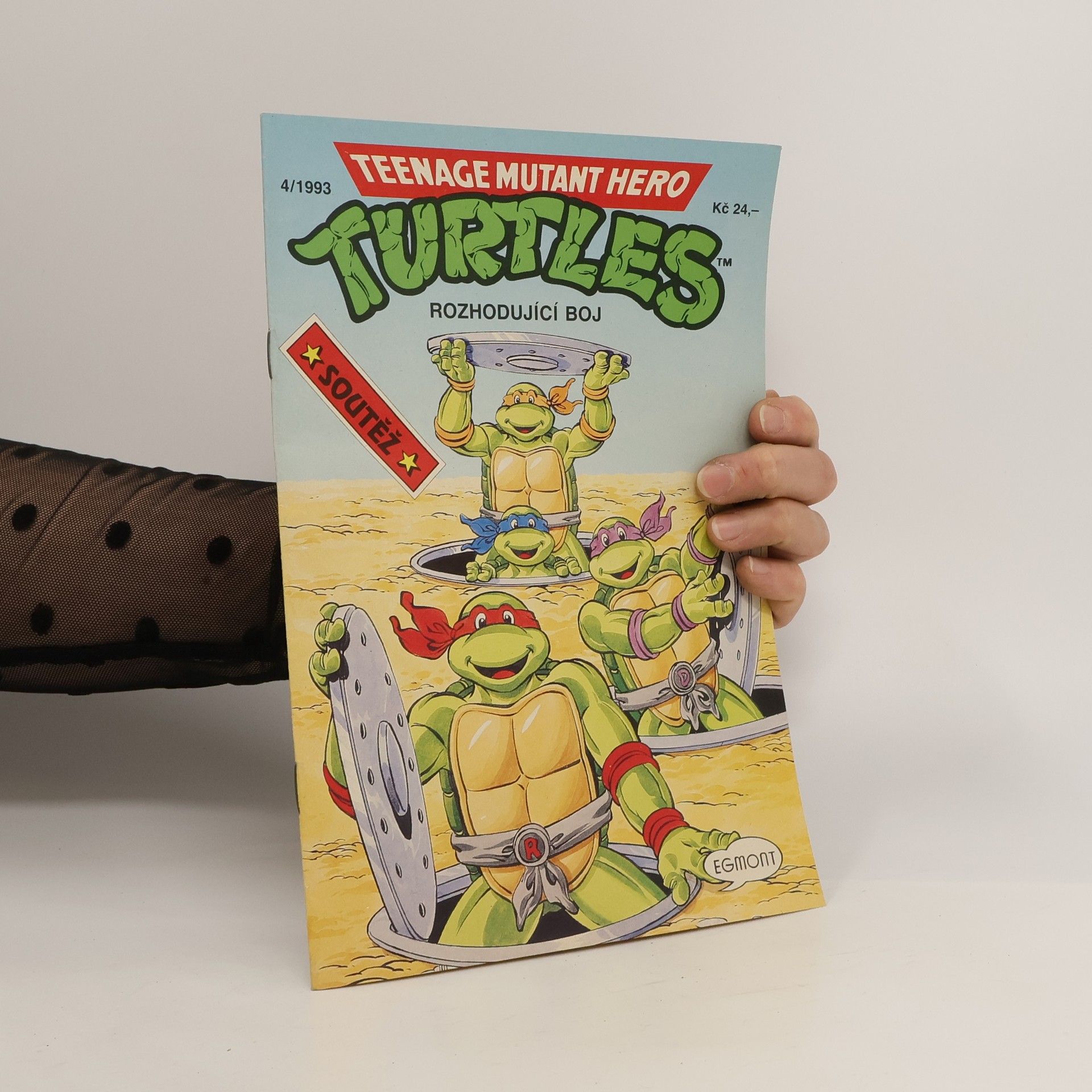 Ken Mitchroney Turtles 4/1993. Rozhodující boj