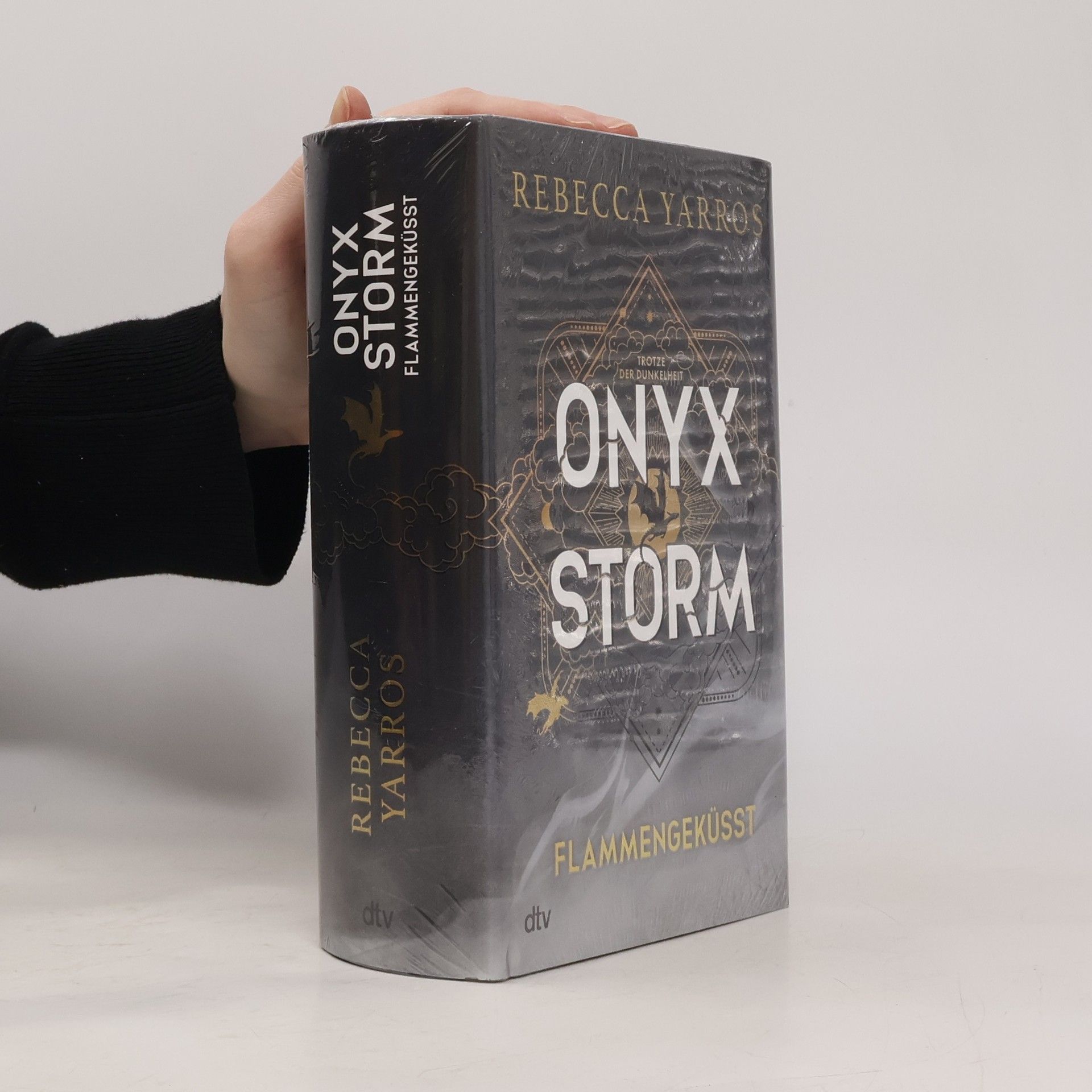 Rebecca Yarros Onyx Storm - Flammengeküsst - Deluxe-Ausgabe mit Farbschnitt