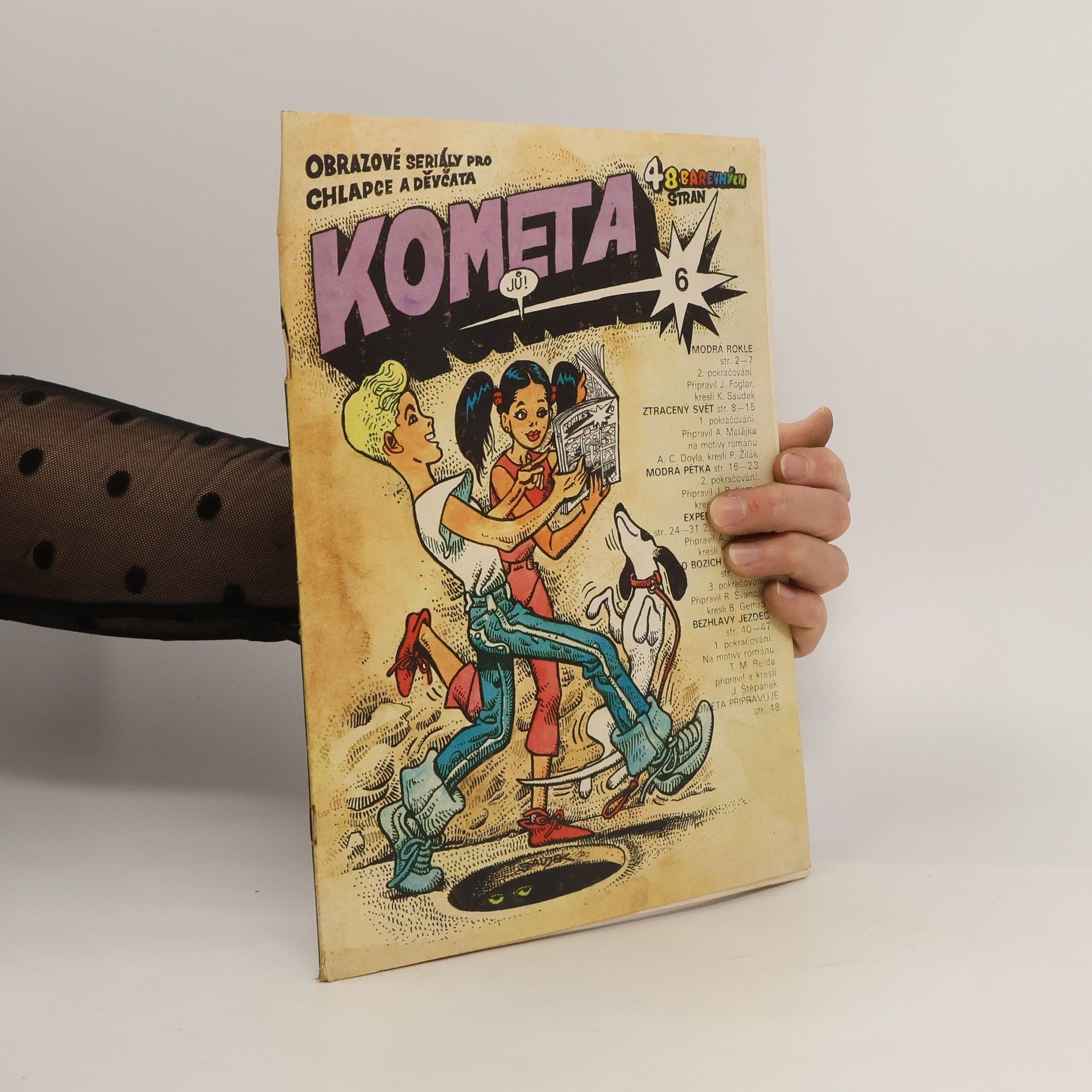 Karel Saudek Kometa 6/1989