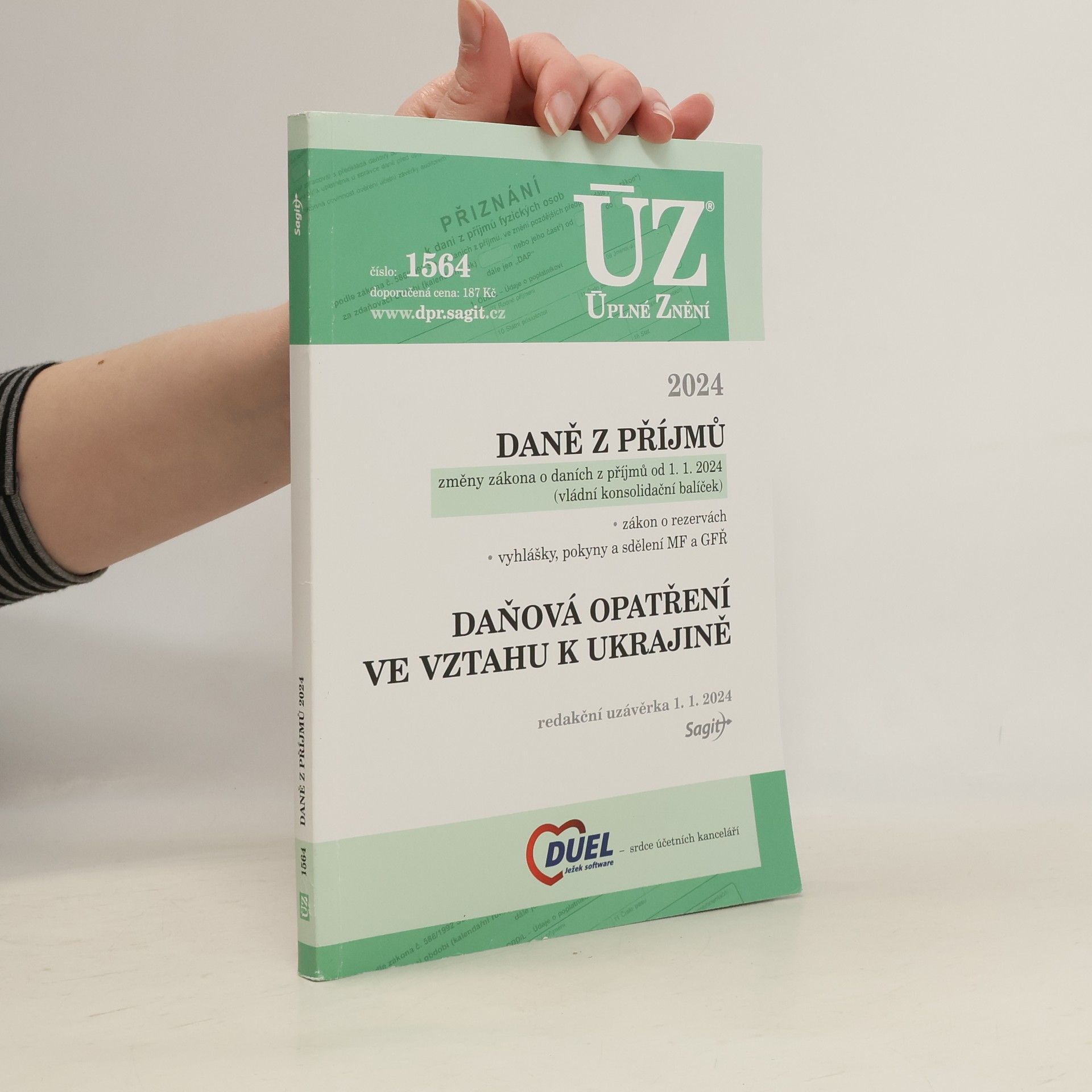 Autorenkollektiv ÚZ Daně z příjmů. Daňová opatření ve vztahu k Ukrajině.