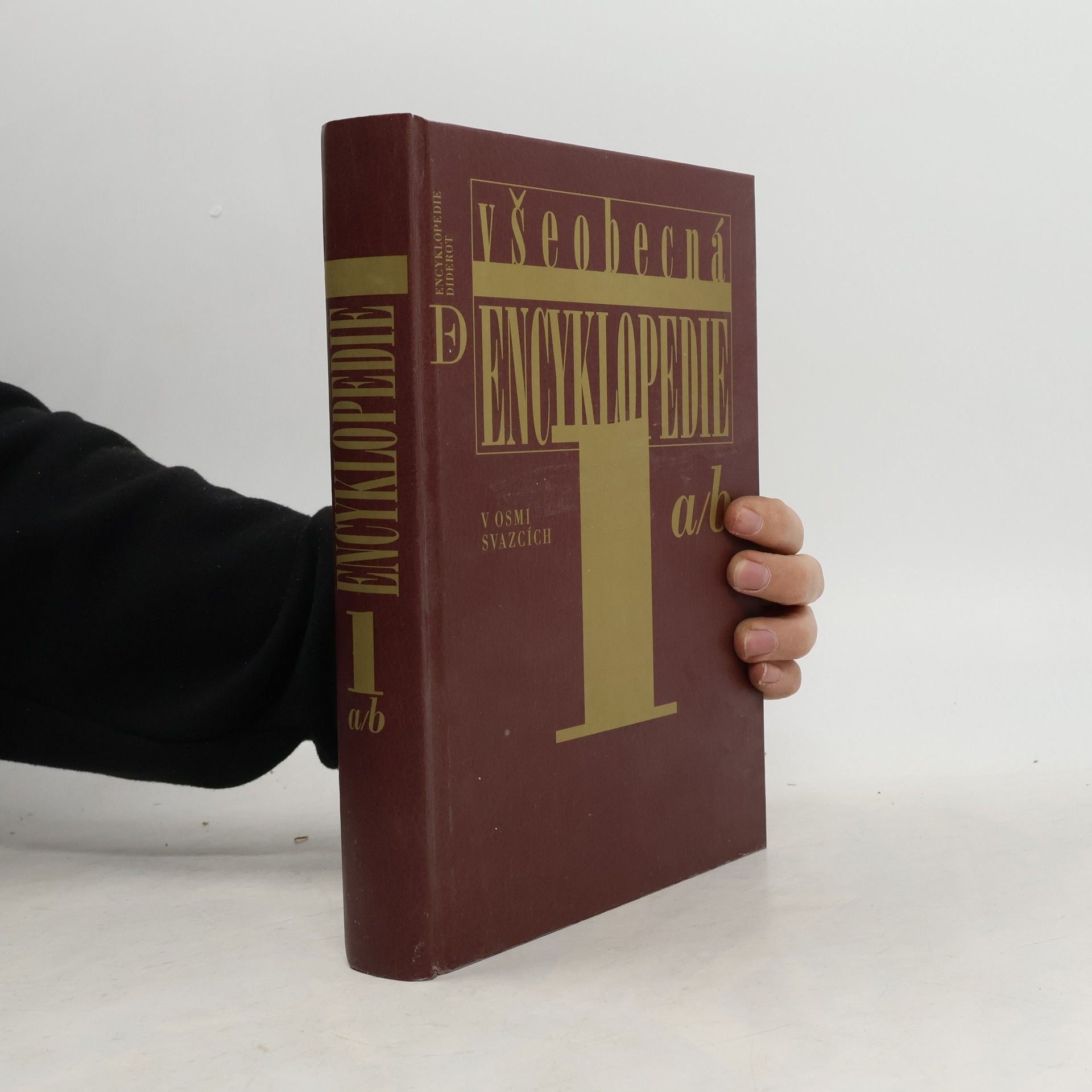 Various authors Všeobecná encyklopedie v osmi svazcích. 1. díl, a-b