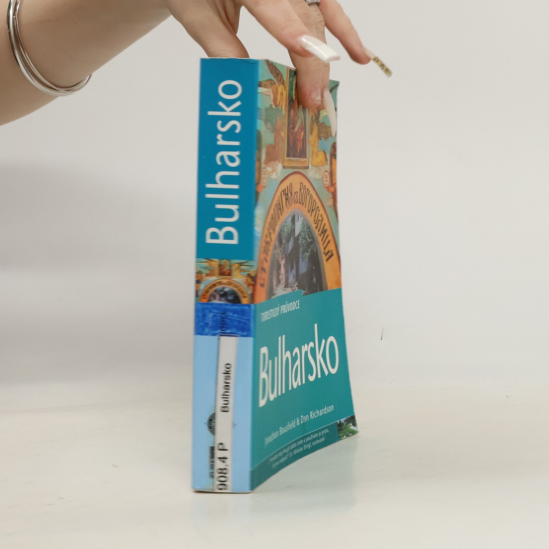 Jonathan Bousfield Bulharsko: Turistický průvodce (očtená, oslí růžky)