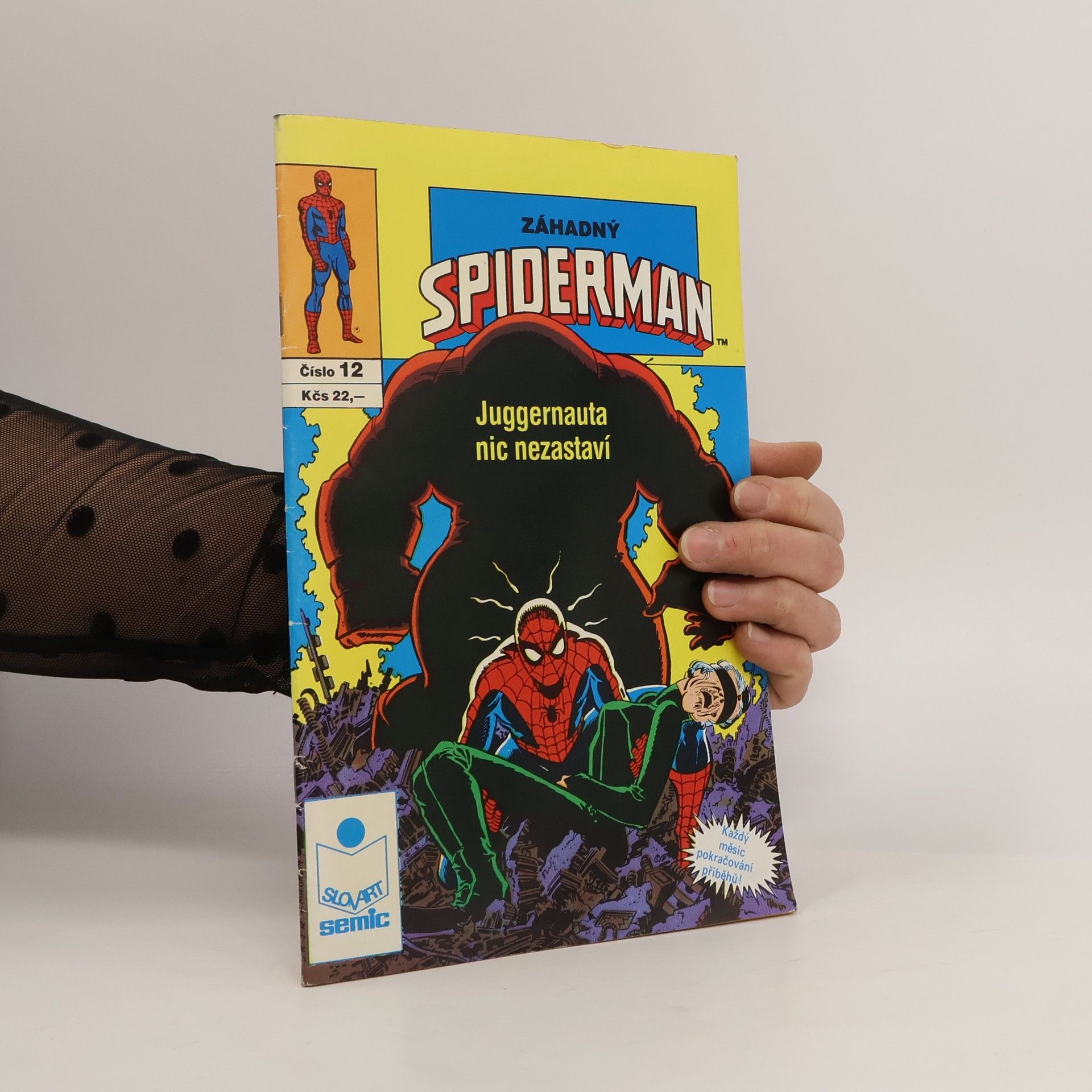 Stan Lee Juggernauta nic nezastaví. Záhadný Spiderman 12