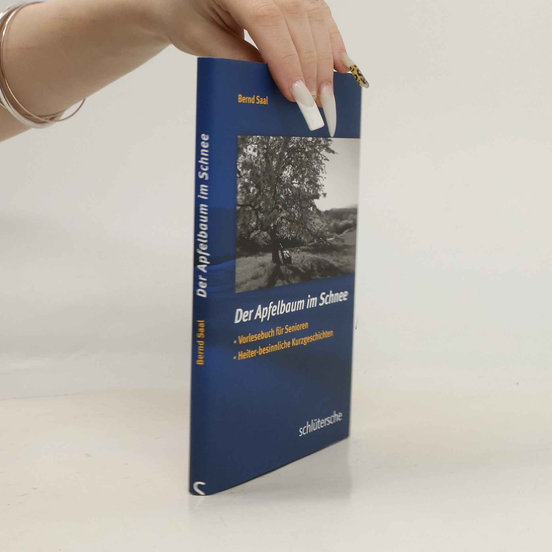 Bernd Saal Der Apfelbaum im Schnee