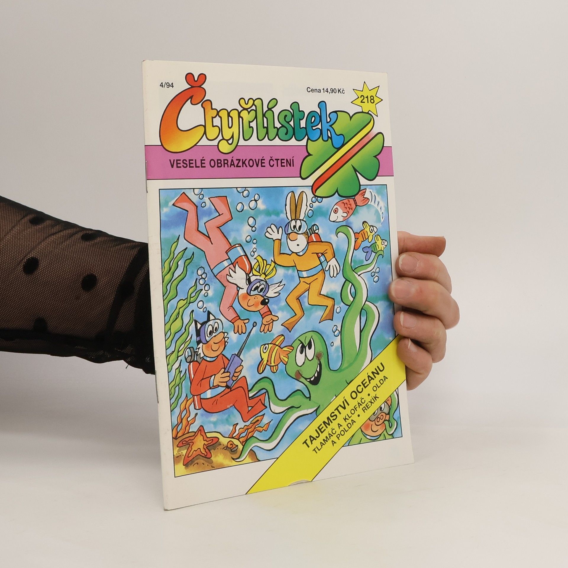 Kolektiv autorů Čtyřlístek 218. 4/1994