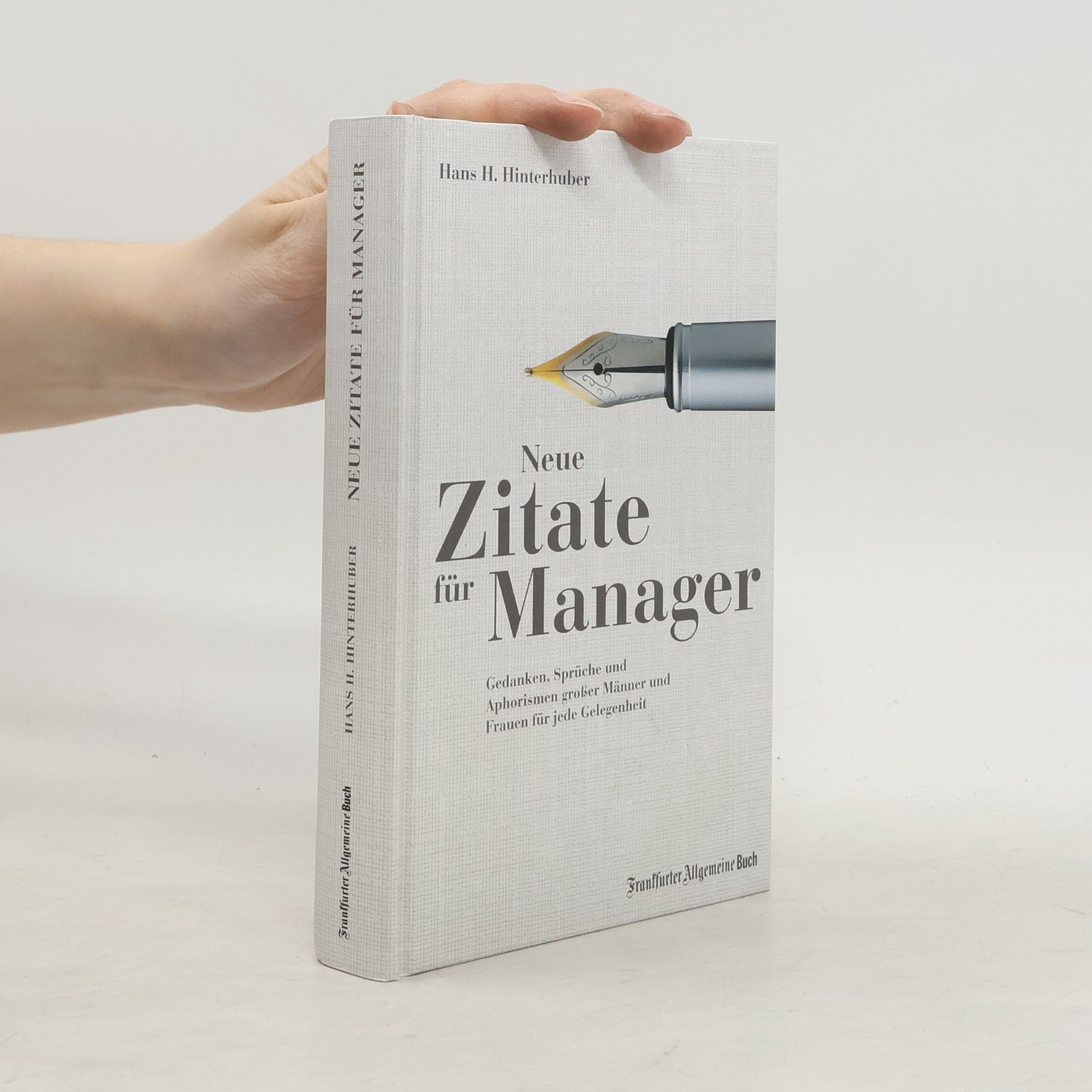 Hans H. Hinterhuber Neue Zitate für Manager