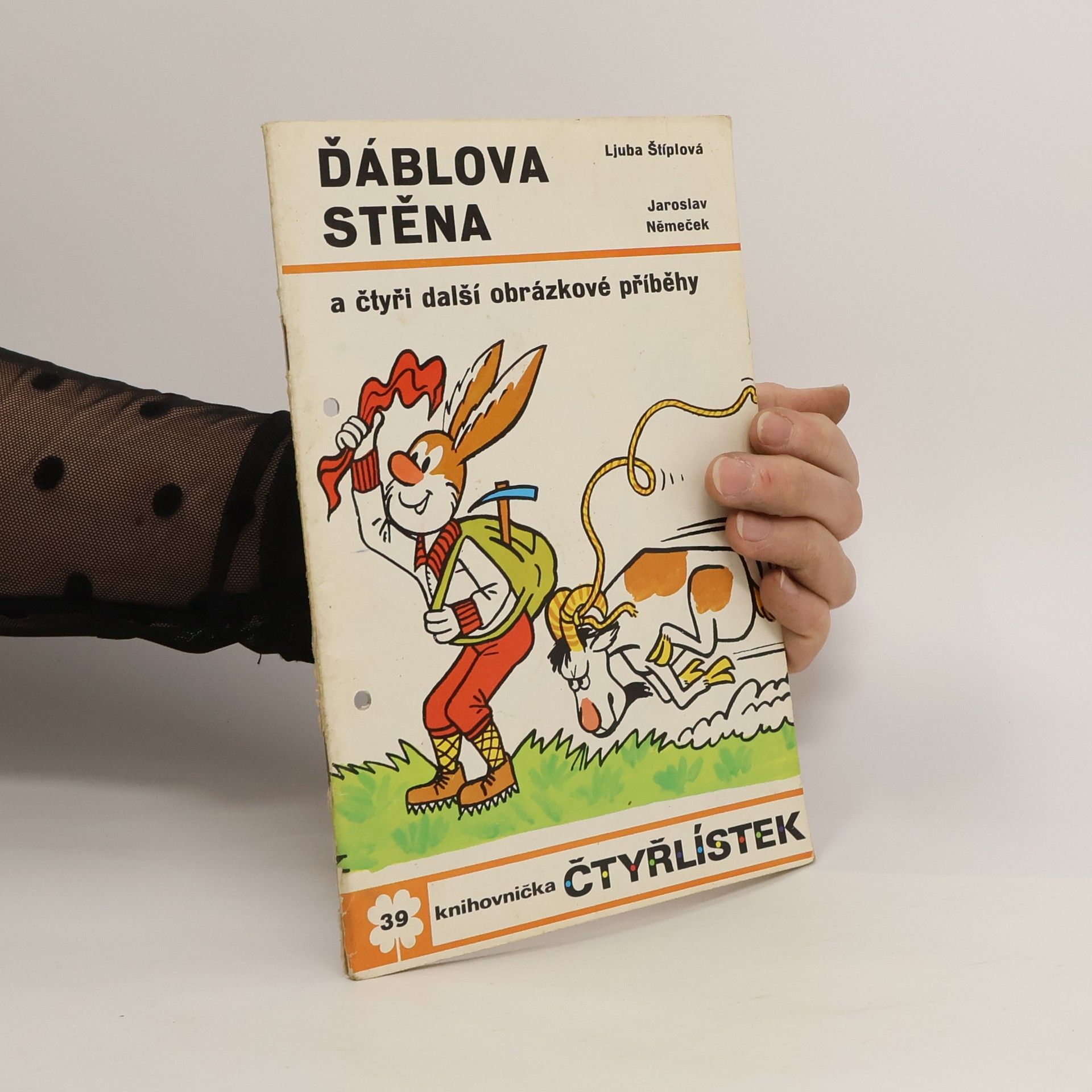 Jaroslav Němeček Čtyřlístek 39. Ďáblova stěna