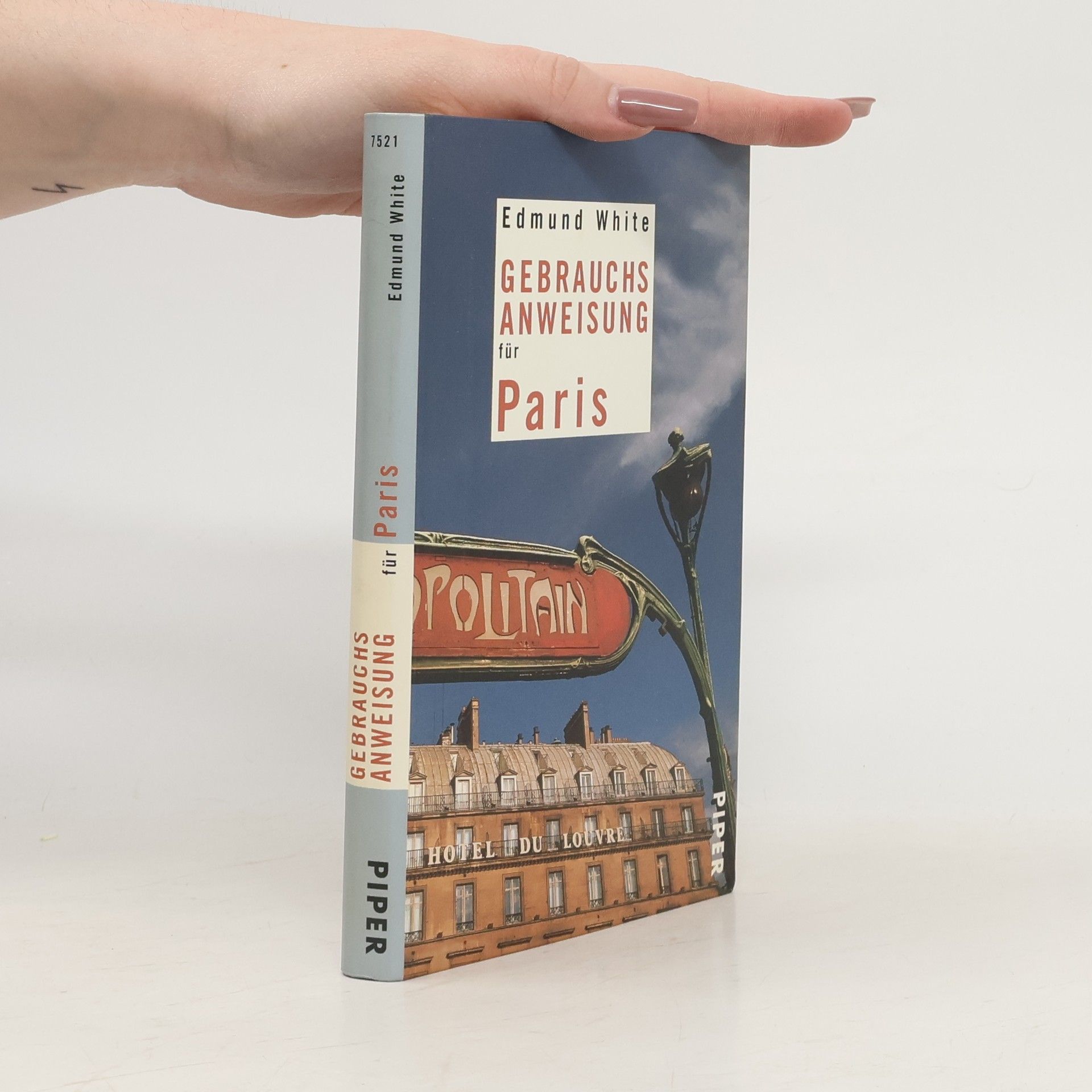 Edmund White Gebrauchsanweisung für Paris