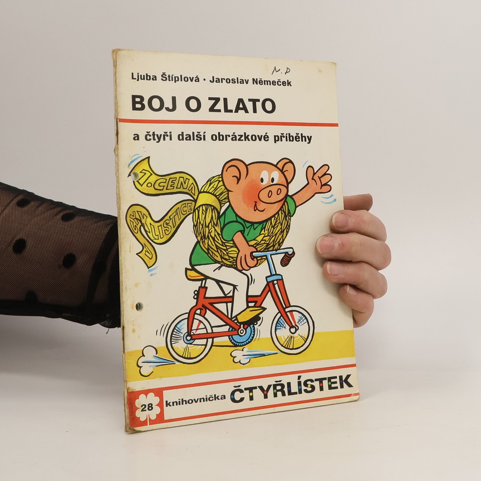 Ljuba Štíplová Čtyřlístek 28. Boj o zlato