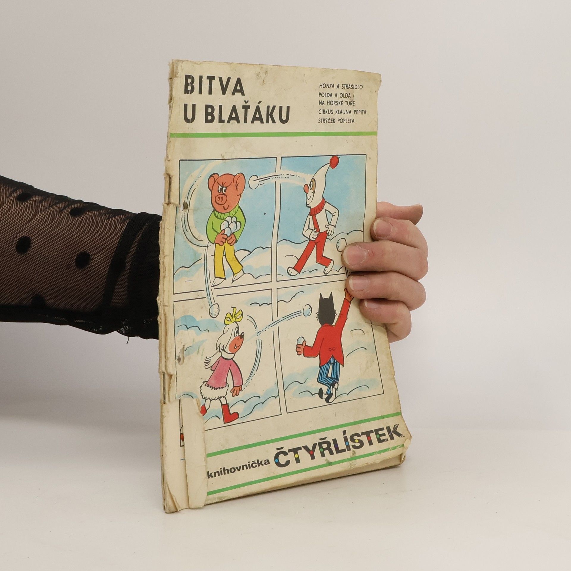Ljuba Štíplová Čtyřlístek 81. Bitva u Blaťáku