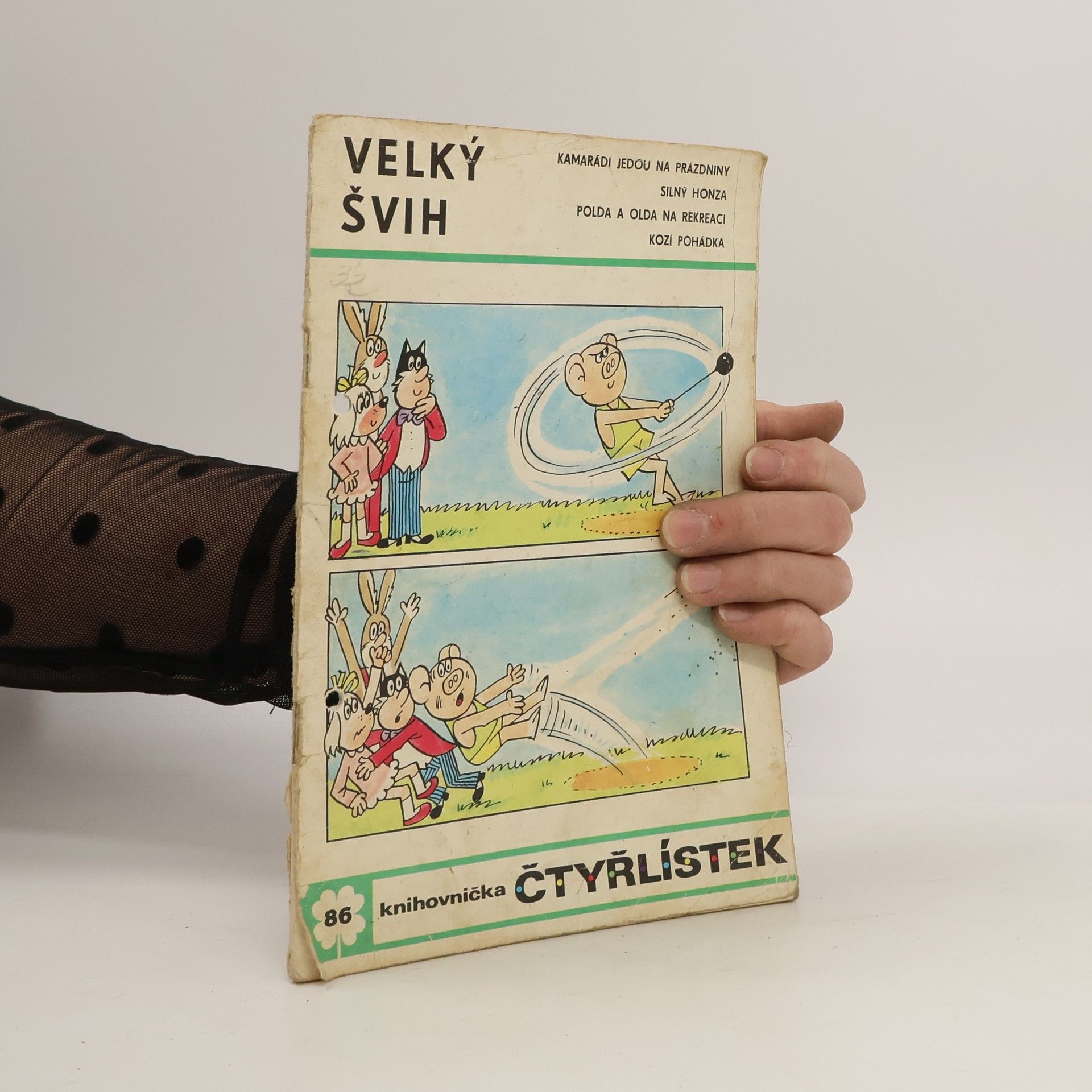 Kolektív autorov Čtyřlístek 86. Velký švih