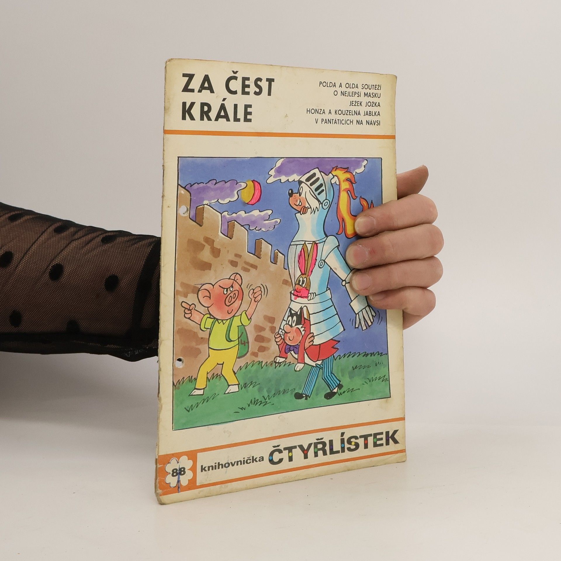 Various authors Čtyřlístek 88. Za čest krále