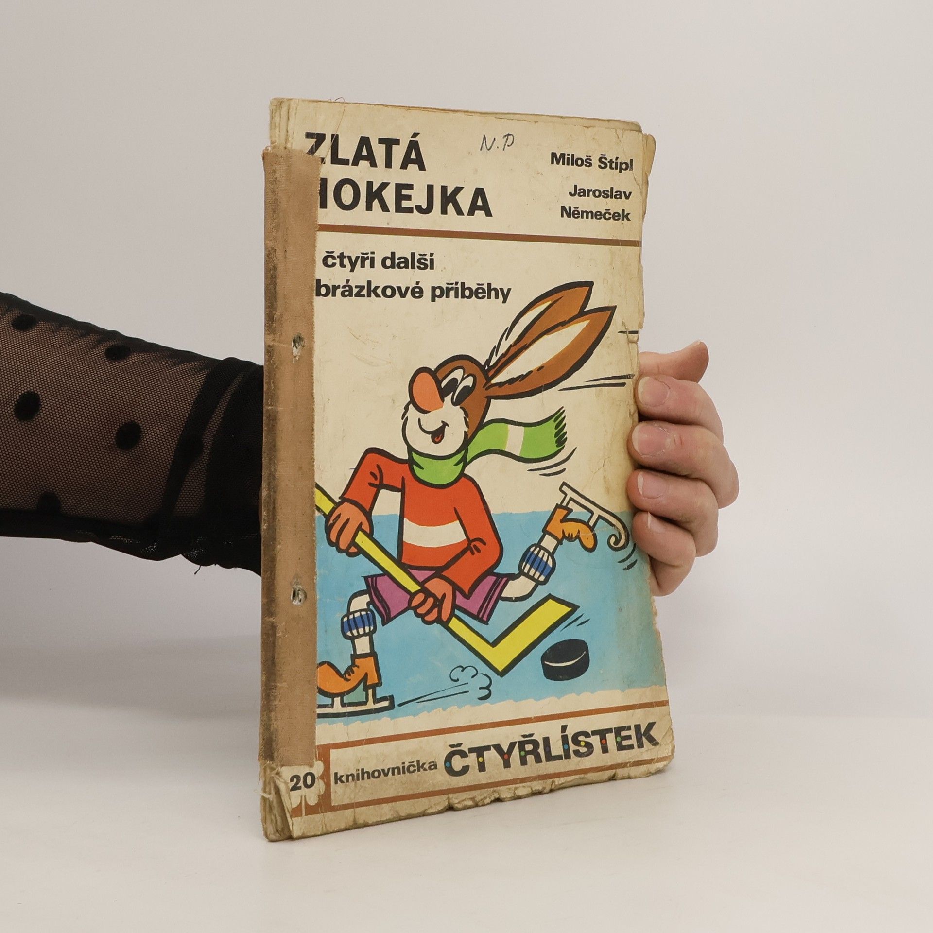 Miloš Štípl Čtyřlístek 20. Zlatá hokejka