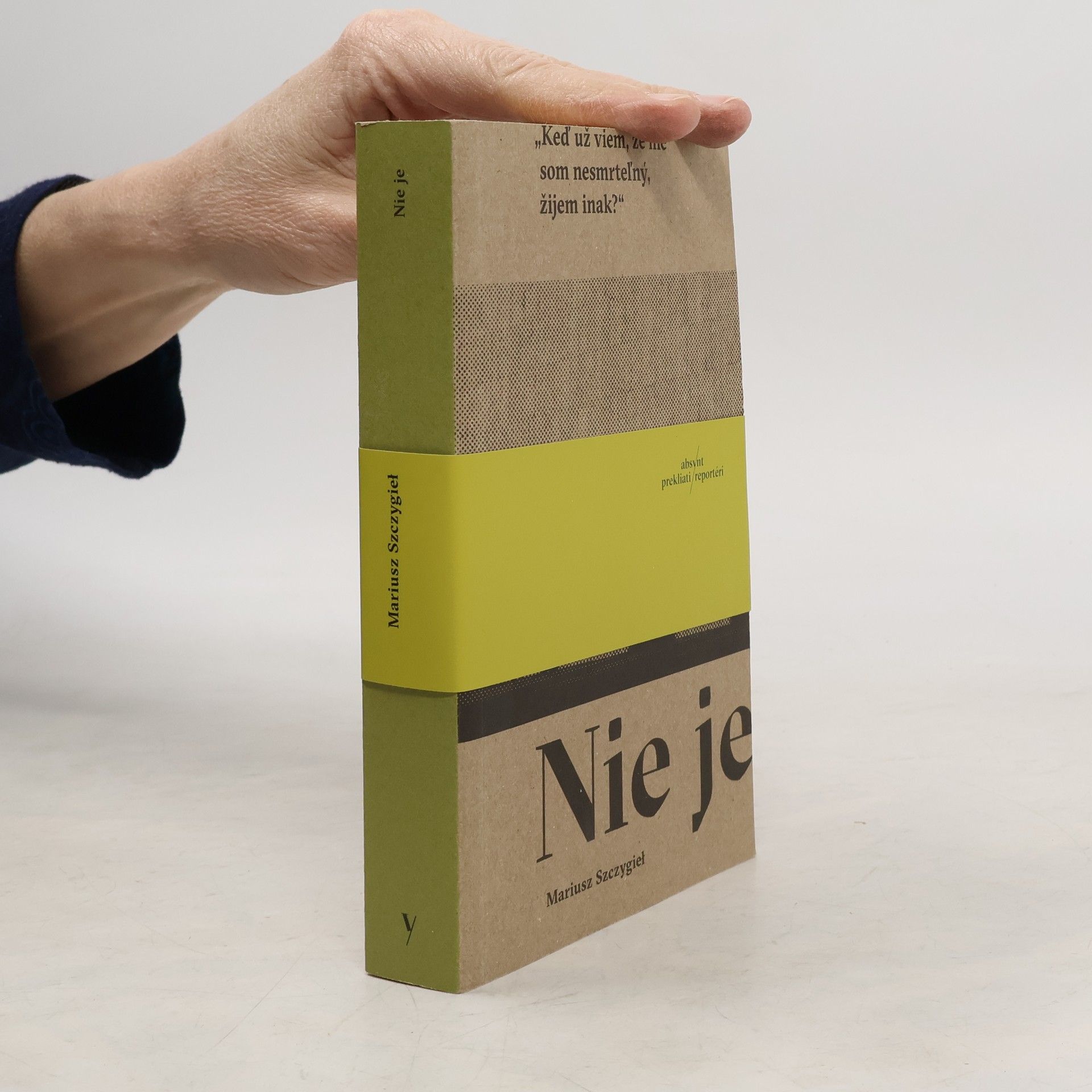 Mariusz Szczygieł Nie je