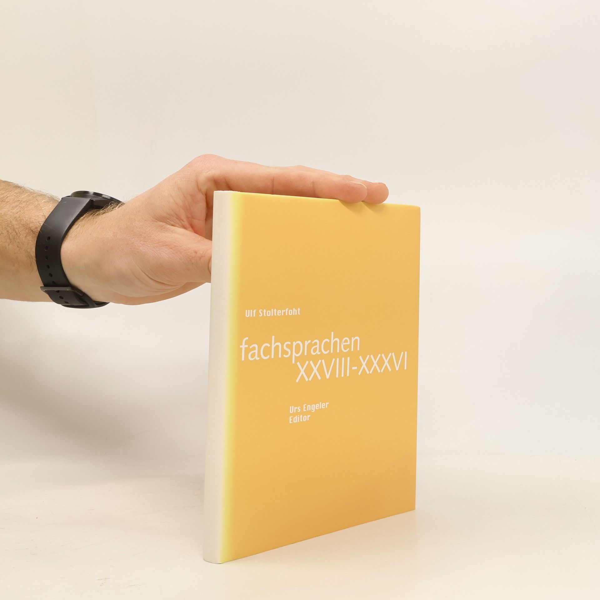 Ulf Stolterfoht Fachsprachen XXVIII-XXXVI