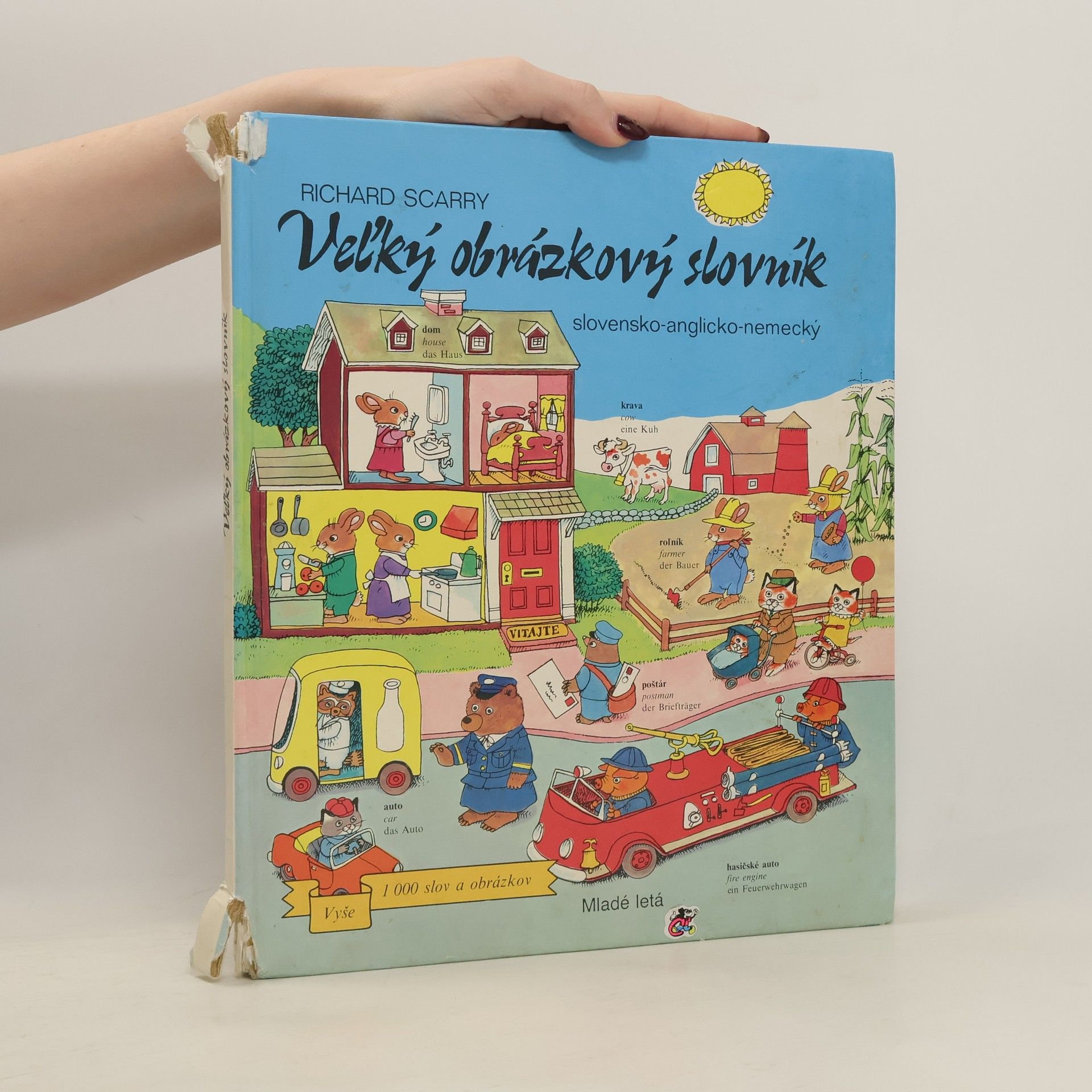 Richard Scarry Veľký obrázkový slovník. Slovensko-anglicko-nemecký