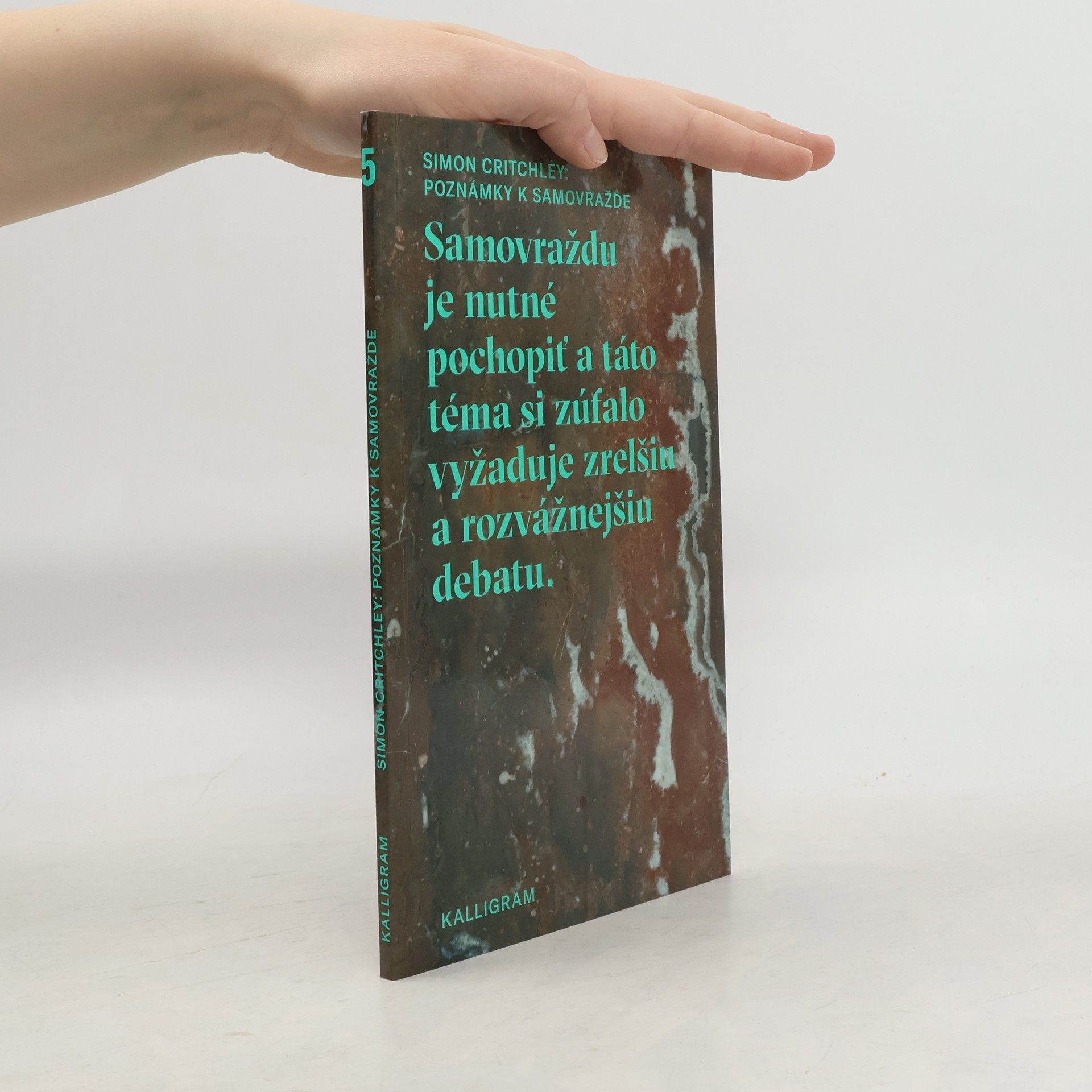Simon Critchley Poznámky k samovražde