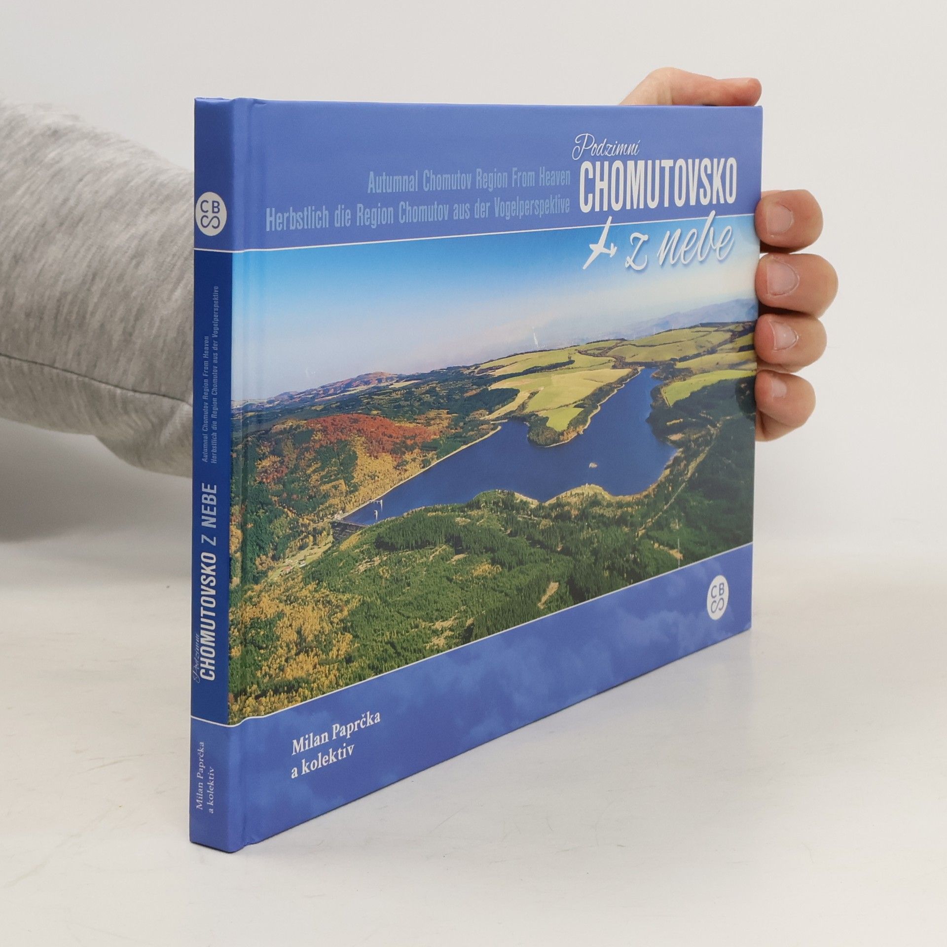 Milan Paprčka Podzimní Chomutovsko z nebe
