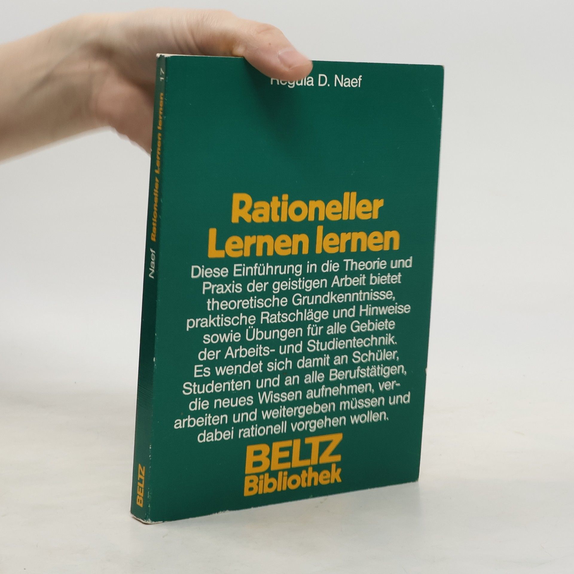 Regula Schra der Naef Lernen, lernen