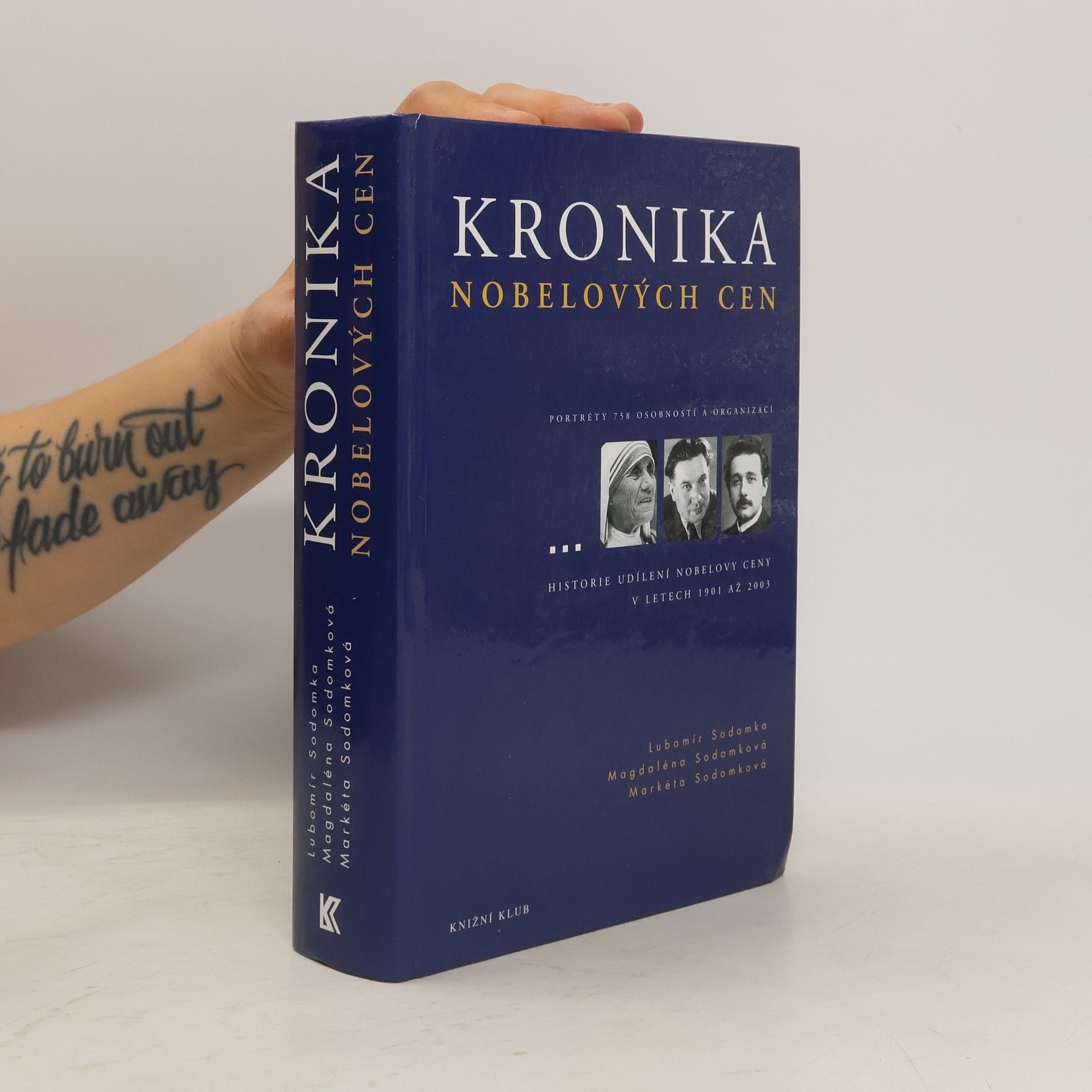 Lubomír Sodomka Kronika Nobelových cen