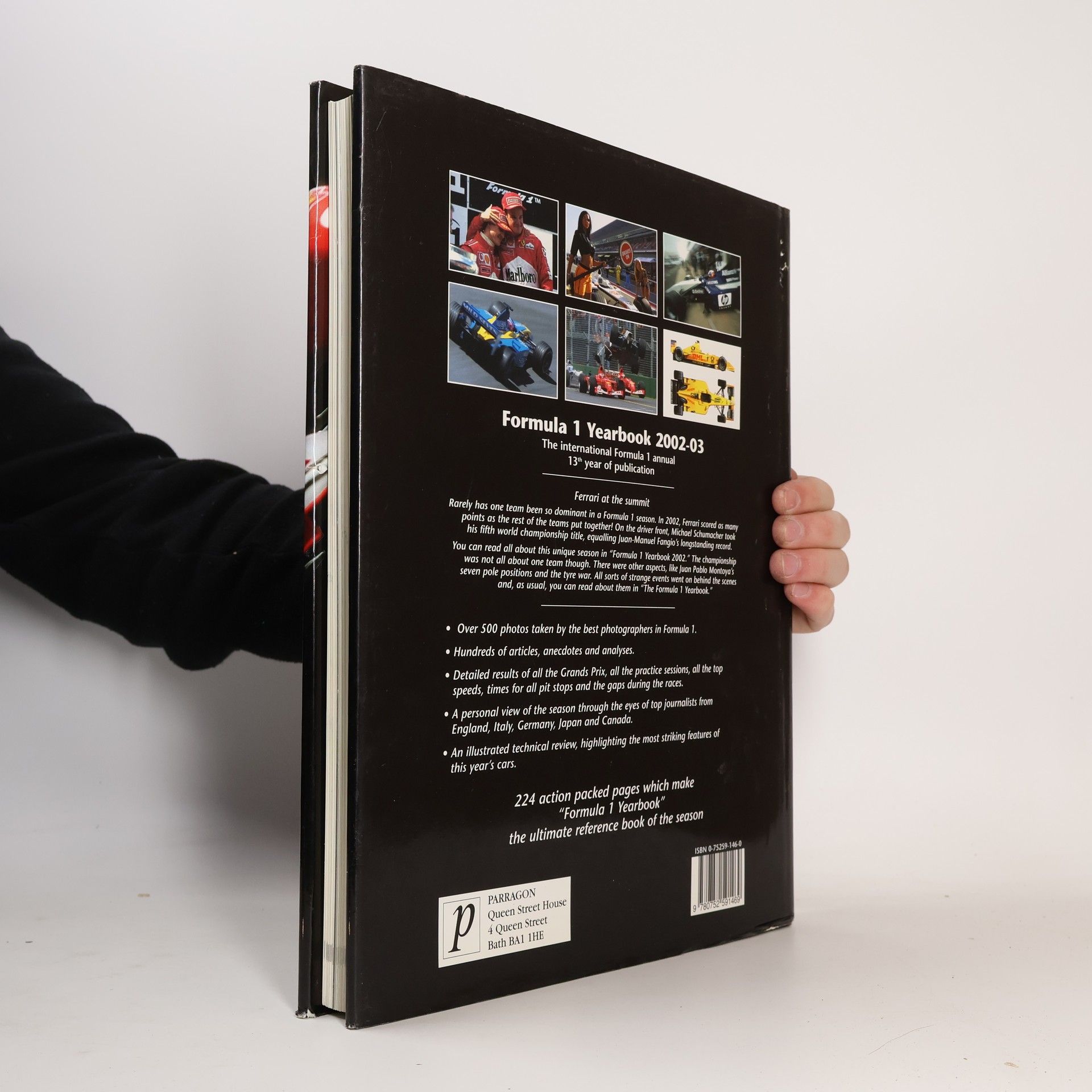 Luc Domenjoz Formula 1 Yearbook 2002 - 03