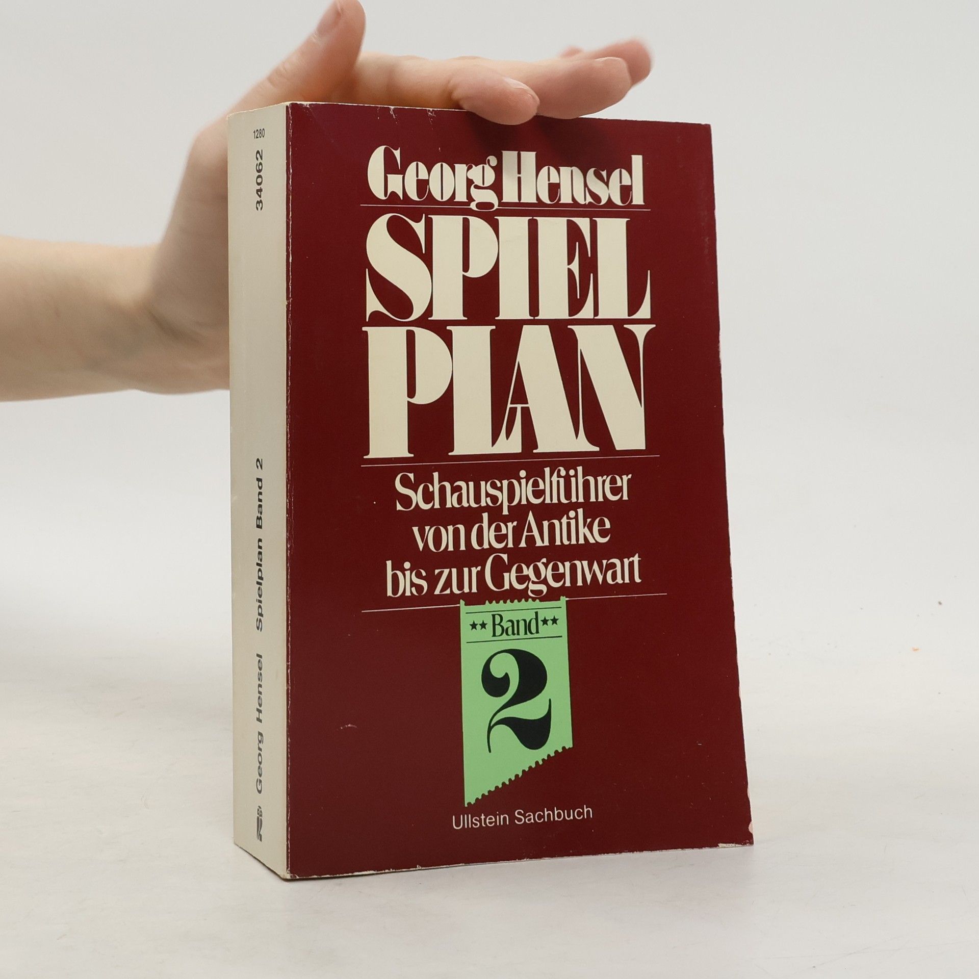 Georg Hensel Spielplan.Band 2