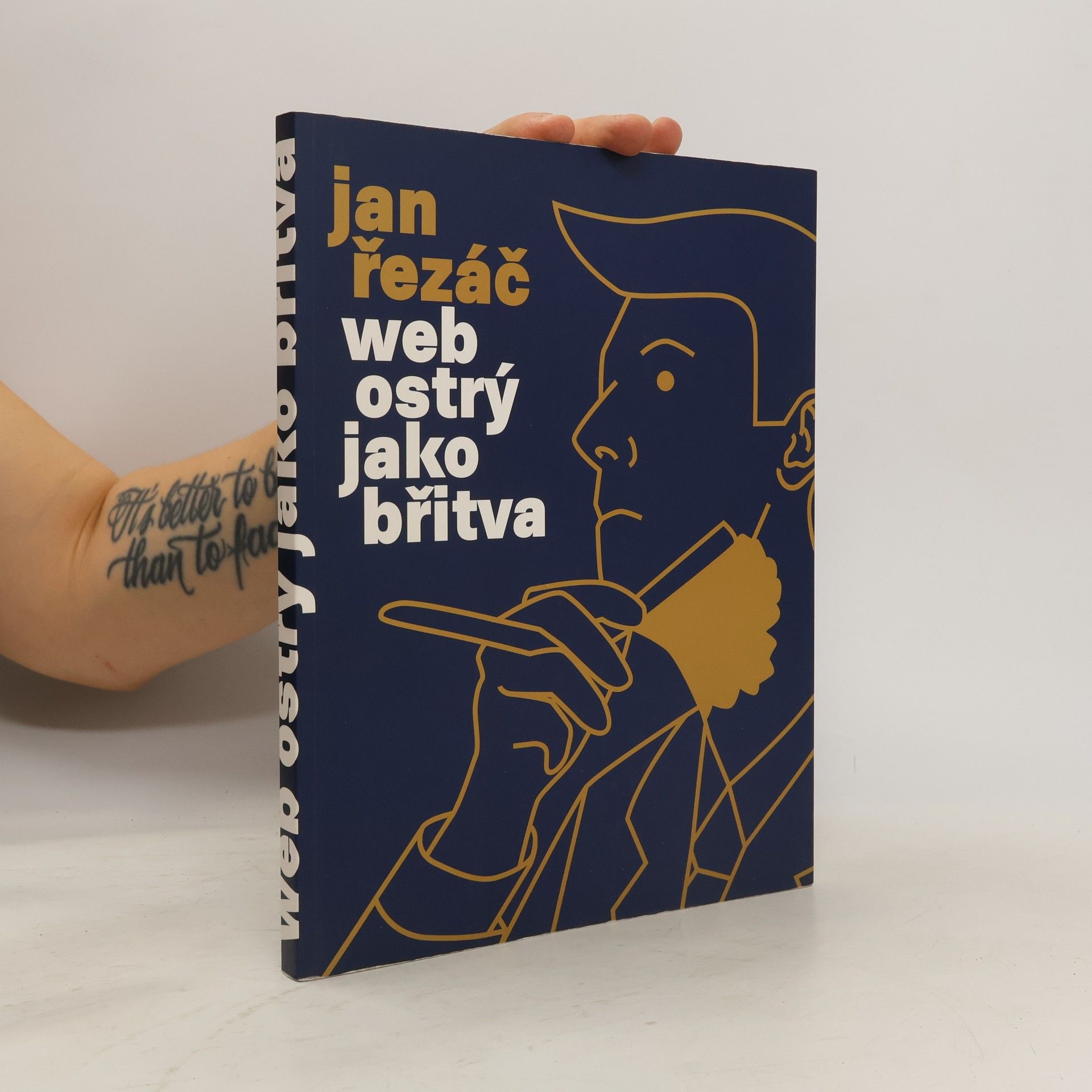 Jan Řezáč Web ostrý jako břitva - návrh fungujícího webu pro webdesignery a zadavatele projektů