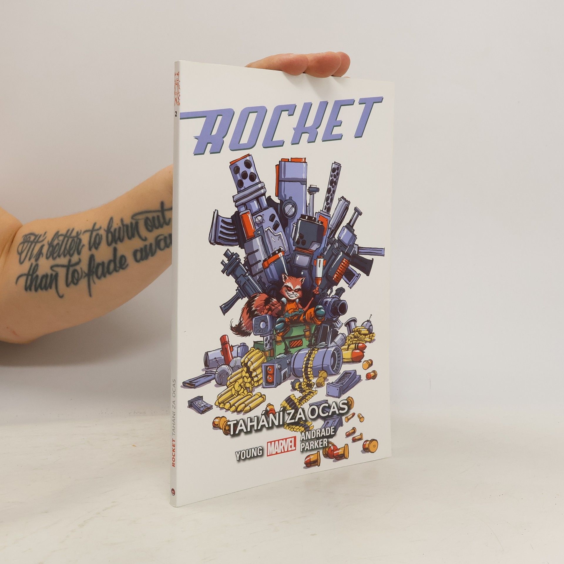 Skottie Young Rocket - Tahání za ocas