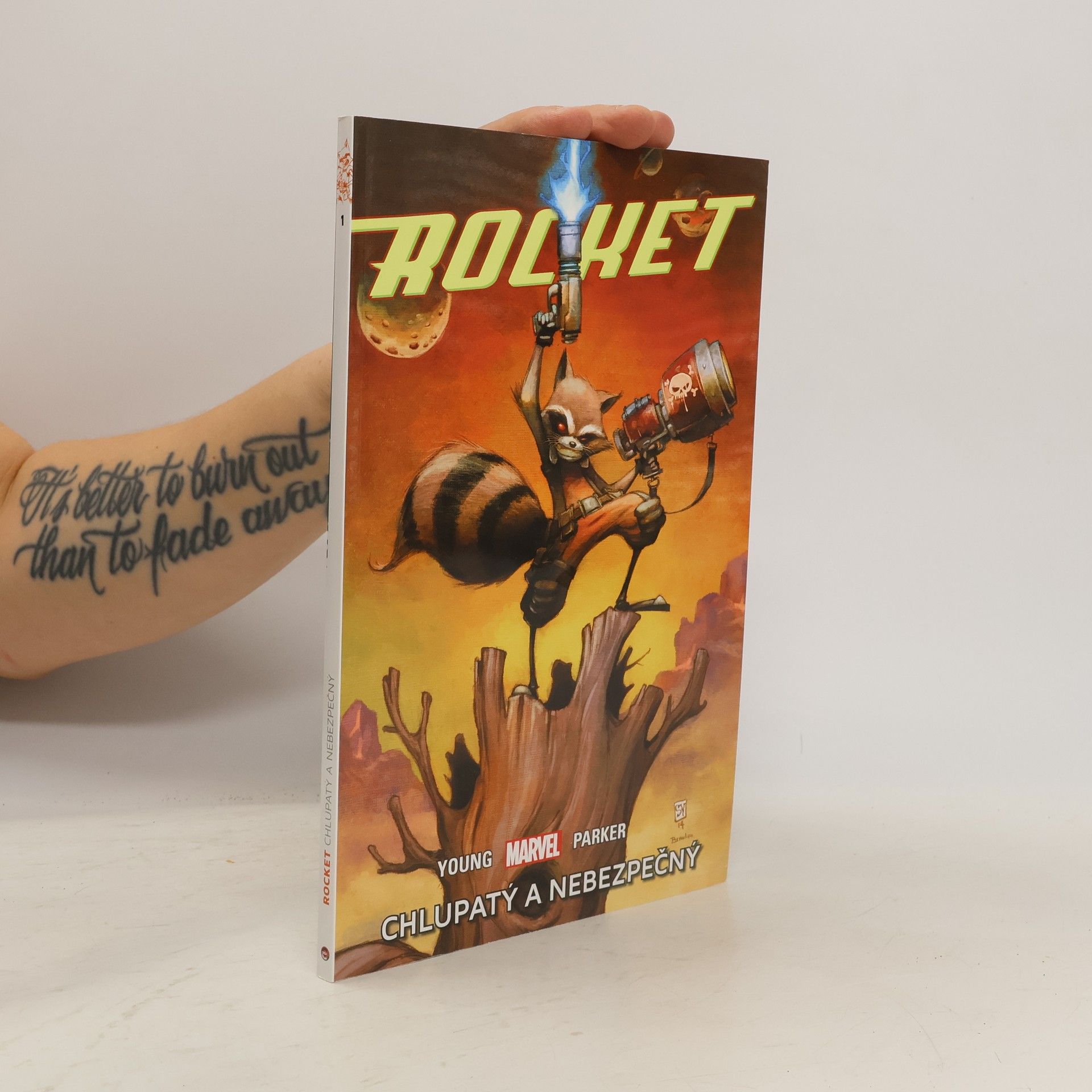 Skottie Young Rocket. Chlupatý a nebezpečný