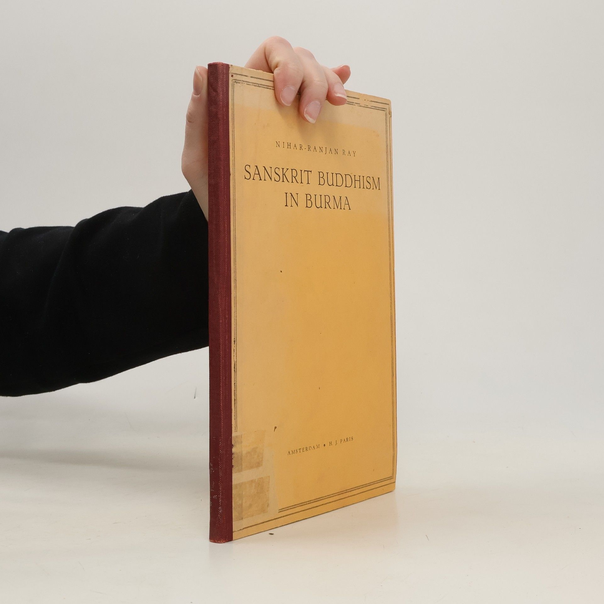 Nihar Ranjan Ray Sanskrit Buddhism in Burma