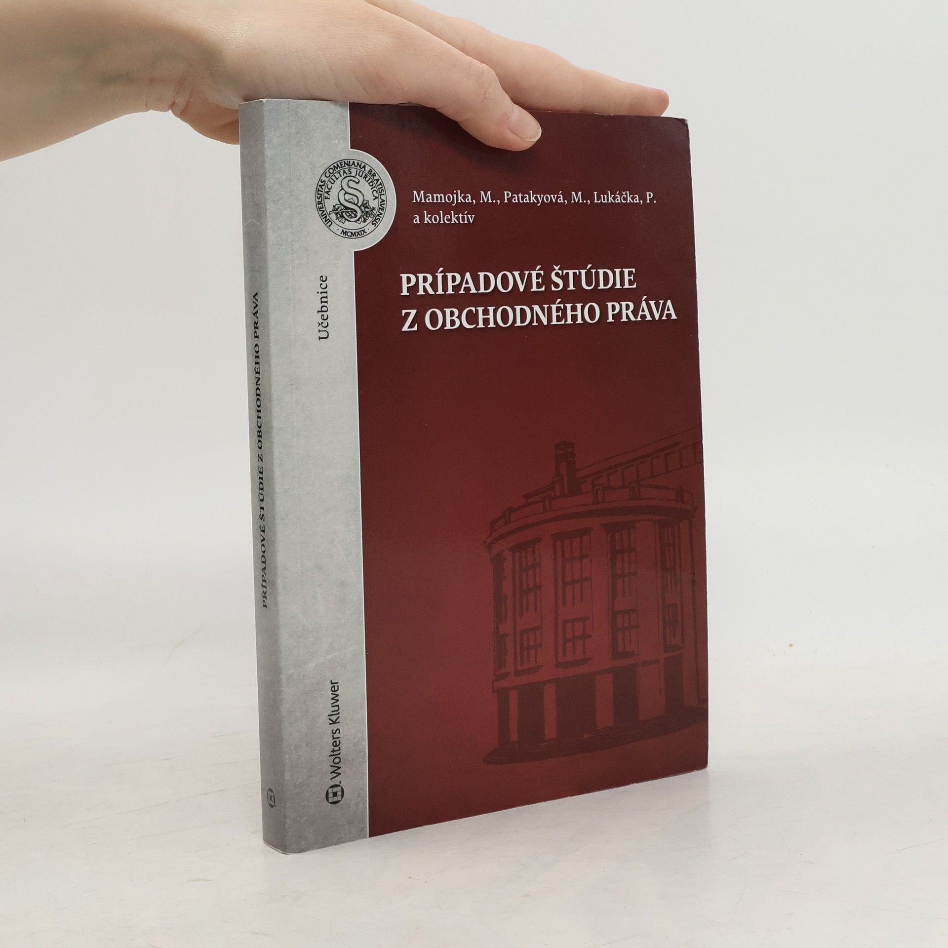 Mojmír Mamojka Prípadové štúdie z obchodného práva