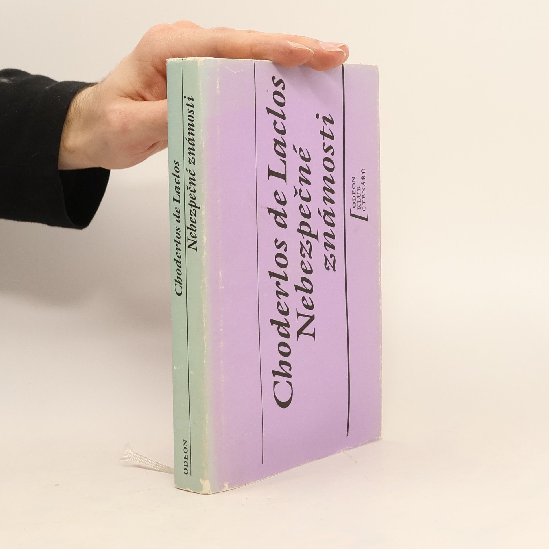 Pierre A. Fr. Choderlos De Laclos Nebezpečné známosti