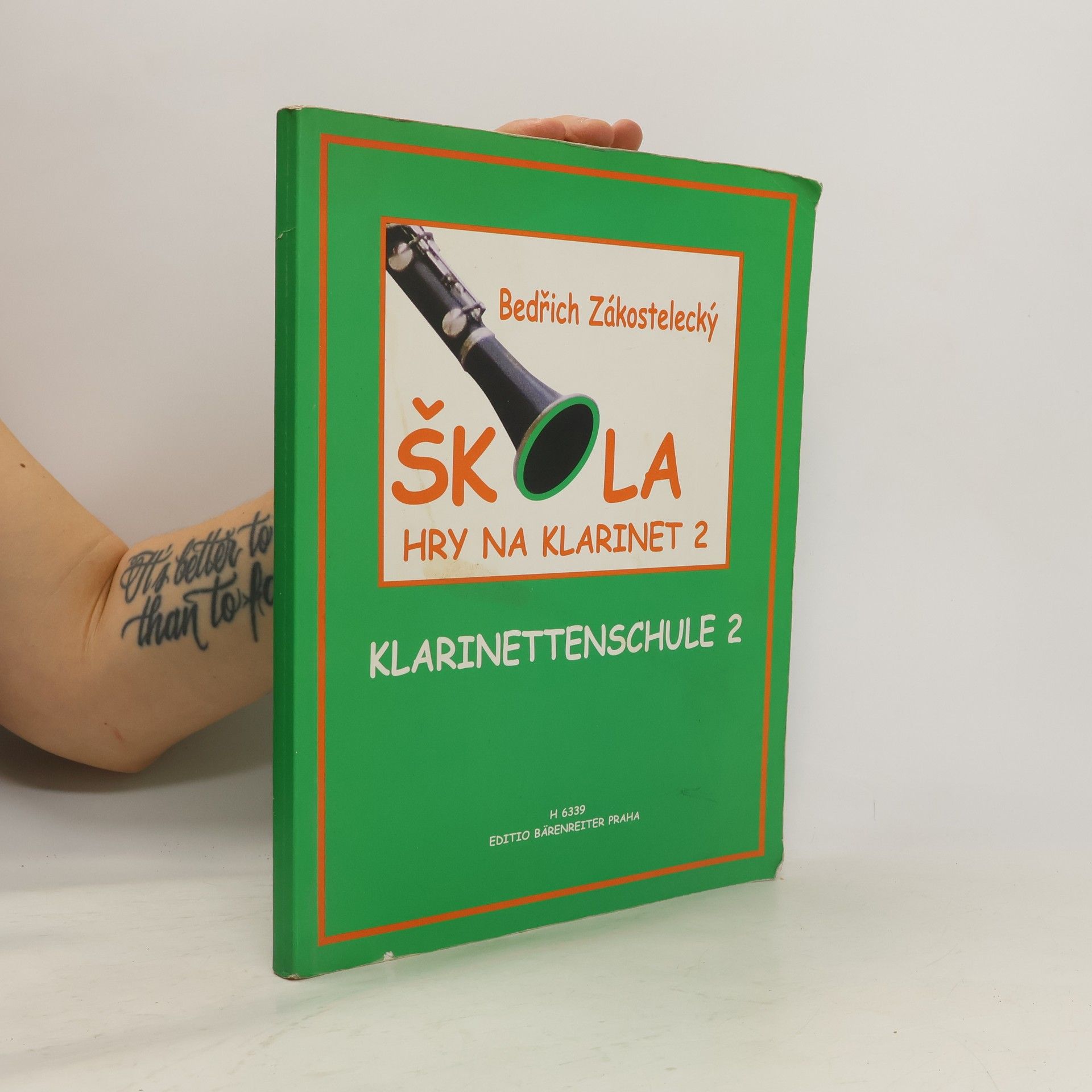 Bedřich Zákostlecký Škola hry na klarinet 2