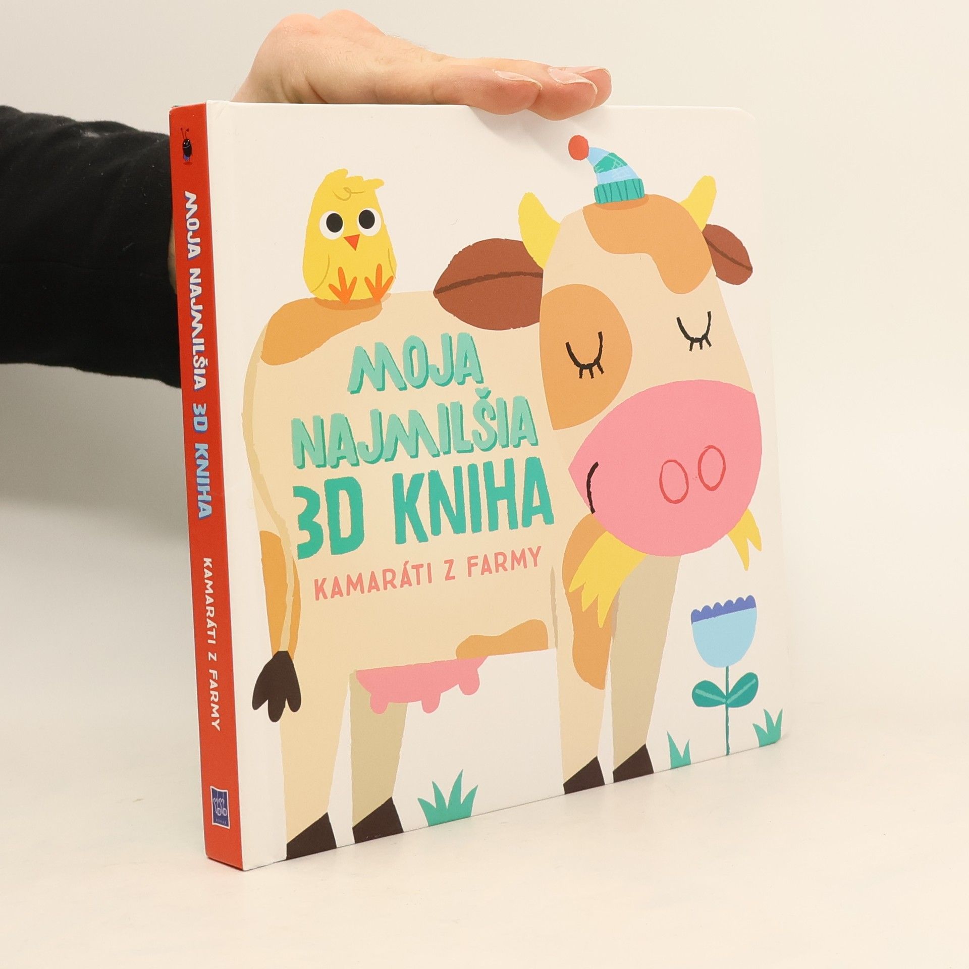 Kolektiv autorů Moja najmilšia 3D kniha Kamaráti z farmy