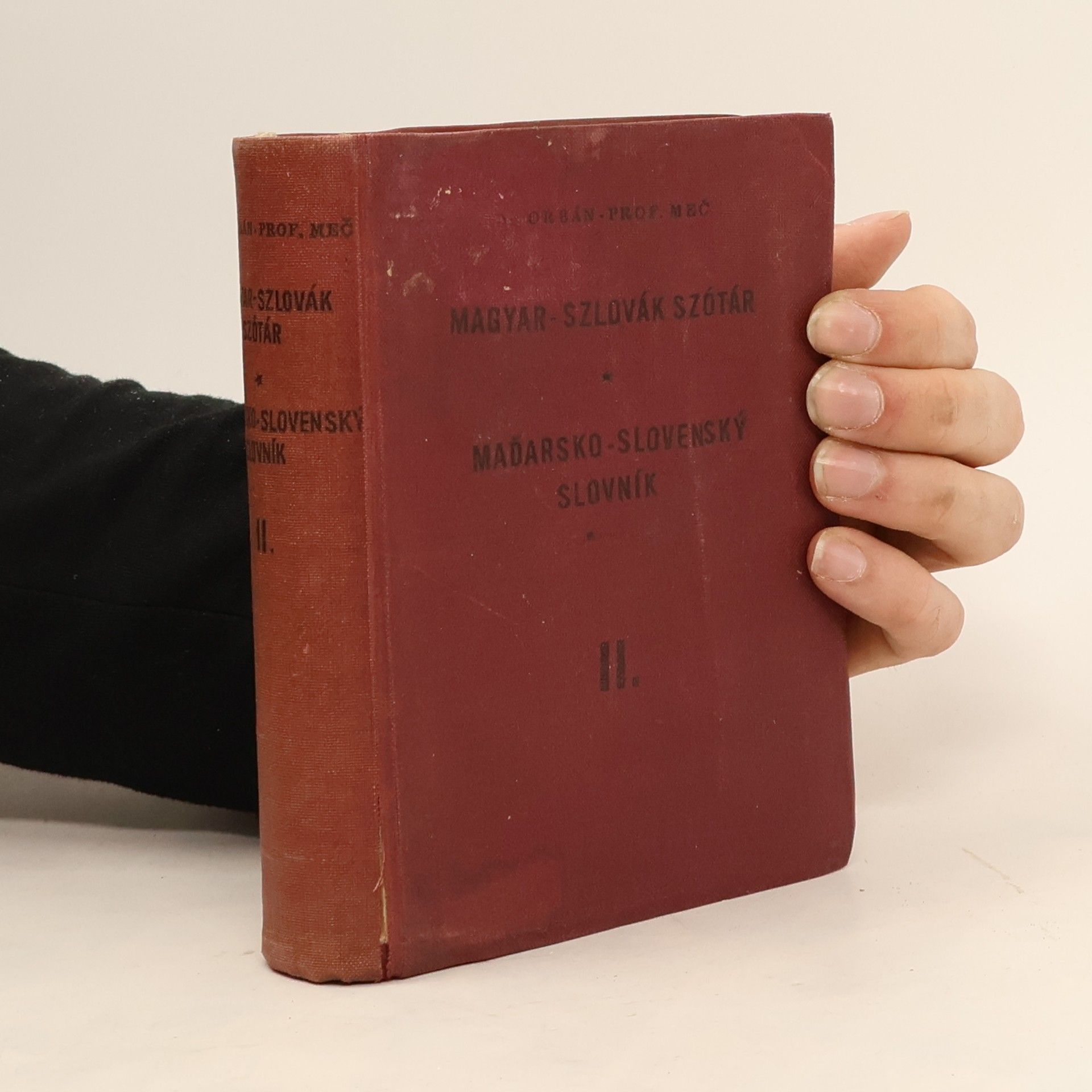 Gabor Orban Magyar-szlovák szótár. Maďarsko-slovenský slovník II