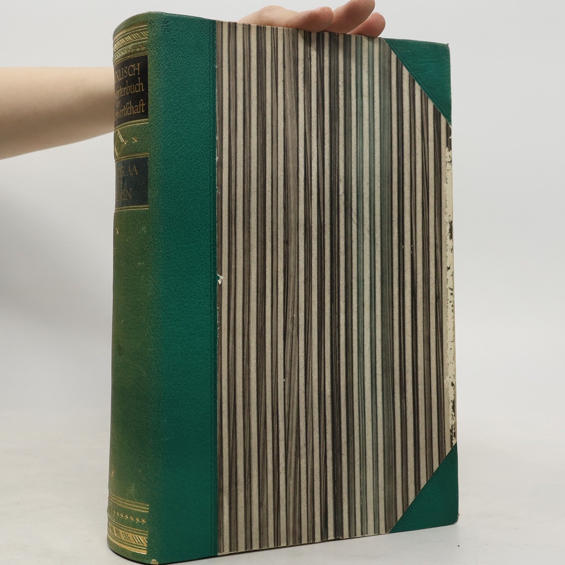 H. Nicklisch Handwörterbuch der Betriebswirtschaft. Erster Band