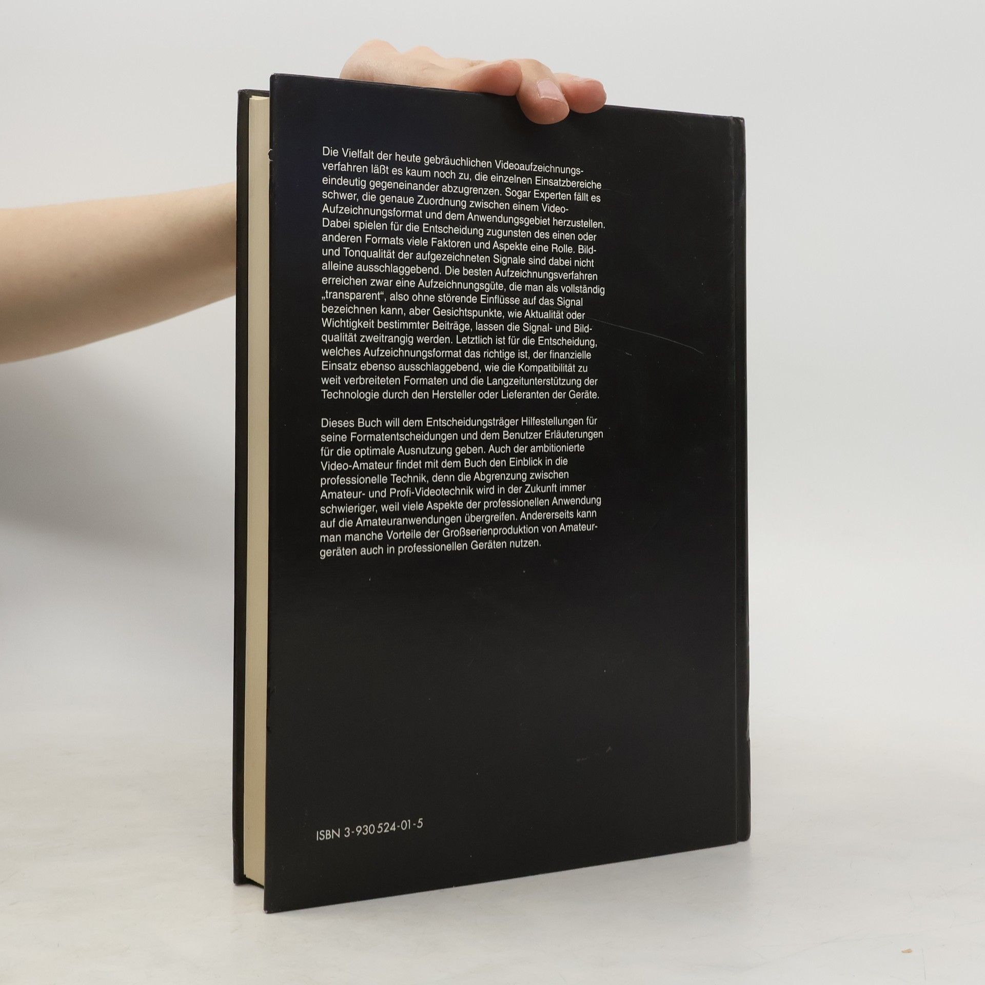Jürgen Burghardt Handbuch der professionellen Videorecorder