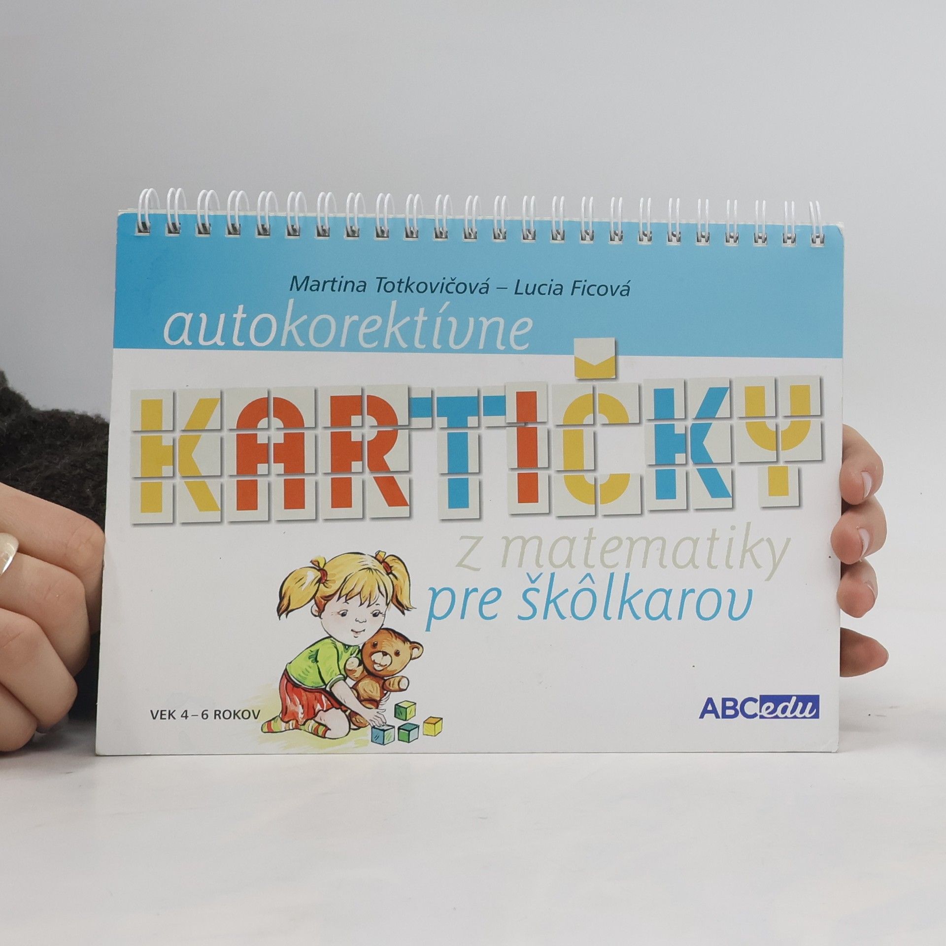Martina Totkovičová  Autokorektívne kartičky z matematiky pre škôlkarov