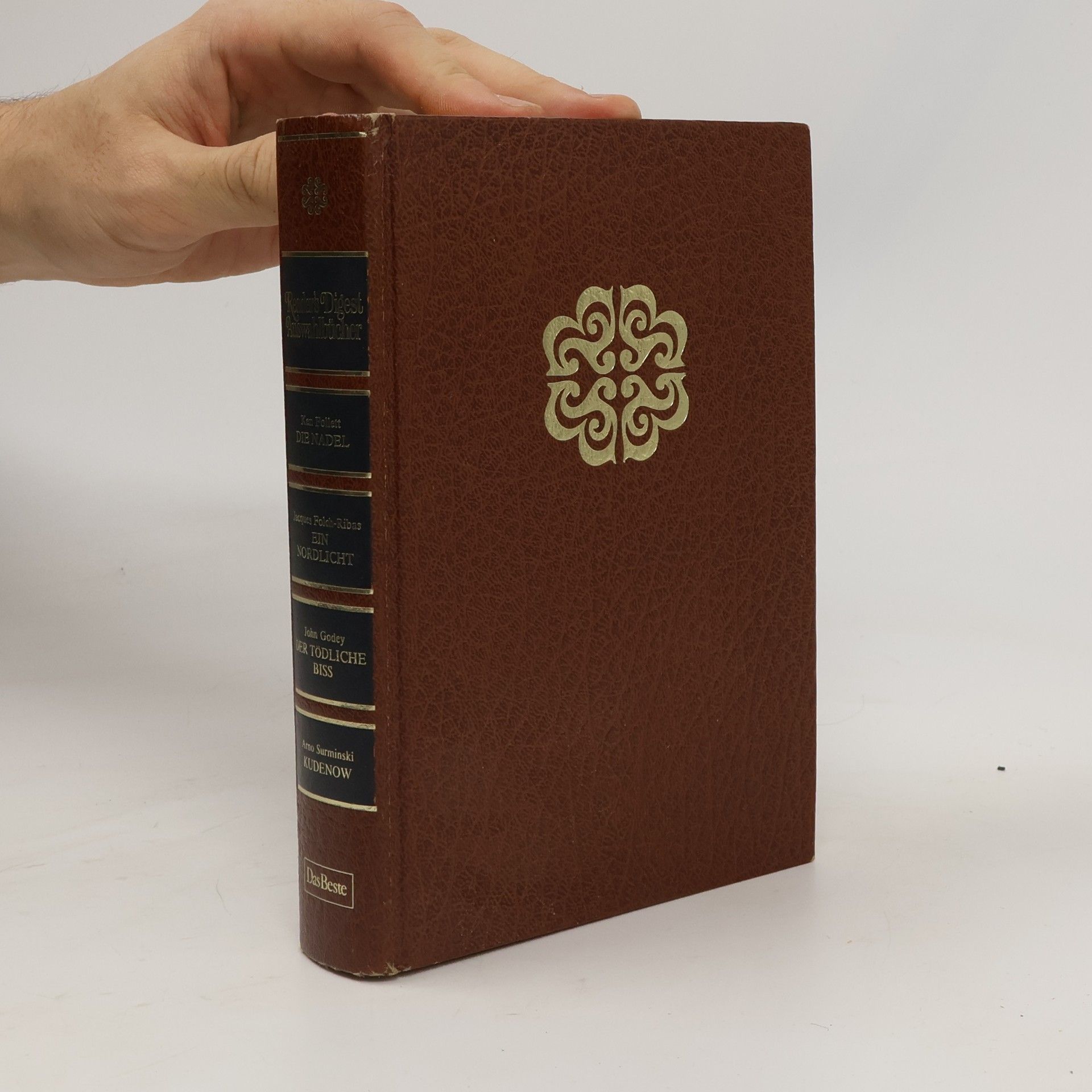 Ken Follett Reader's Digest Auswahlbücher. Die Nadel. Ein Nordlicht. Der tödliche Biss. Kudenow